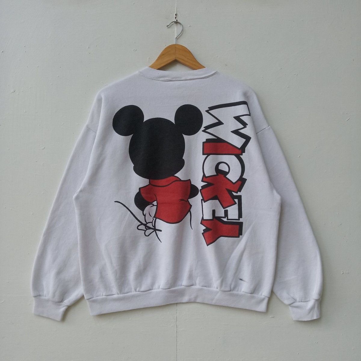 Mickey Mouse Mickey Mouse Big Logo Sweatshirt Size US L / EU 52-54 / 3 - 2 Thumbnail