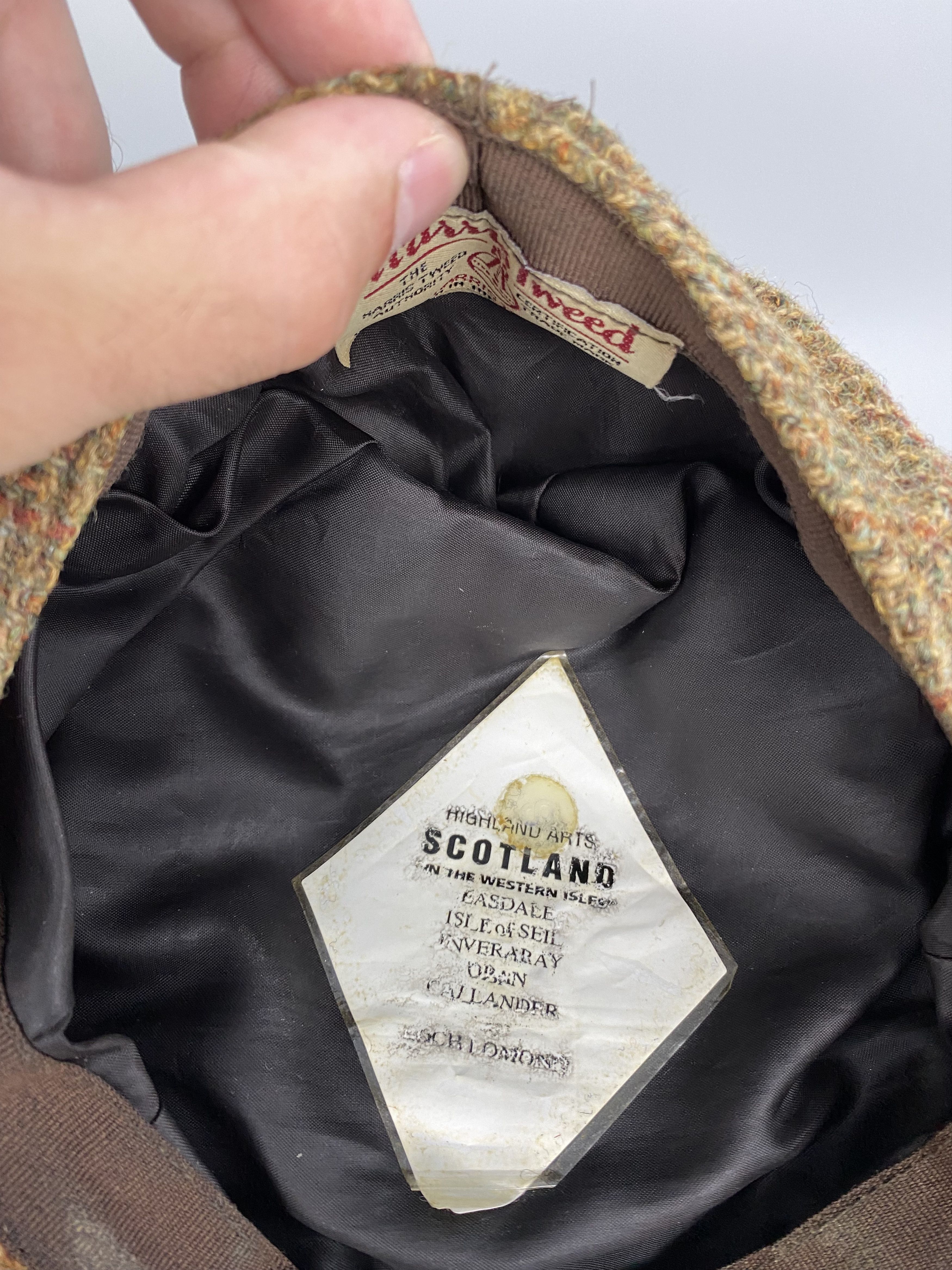 Harris Tweed Vintage Harris Tweed Hunting Wool Cap Size ONE SIZE - 6 Thumbnail