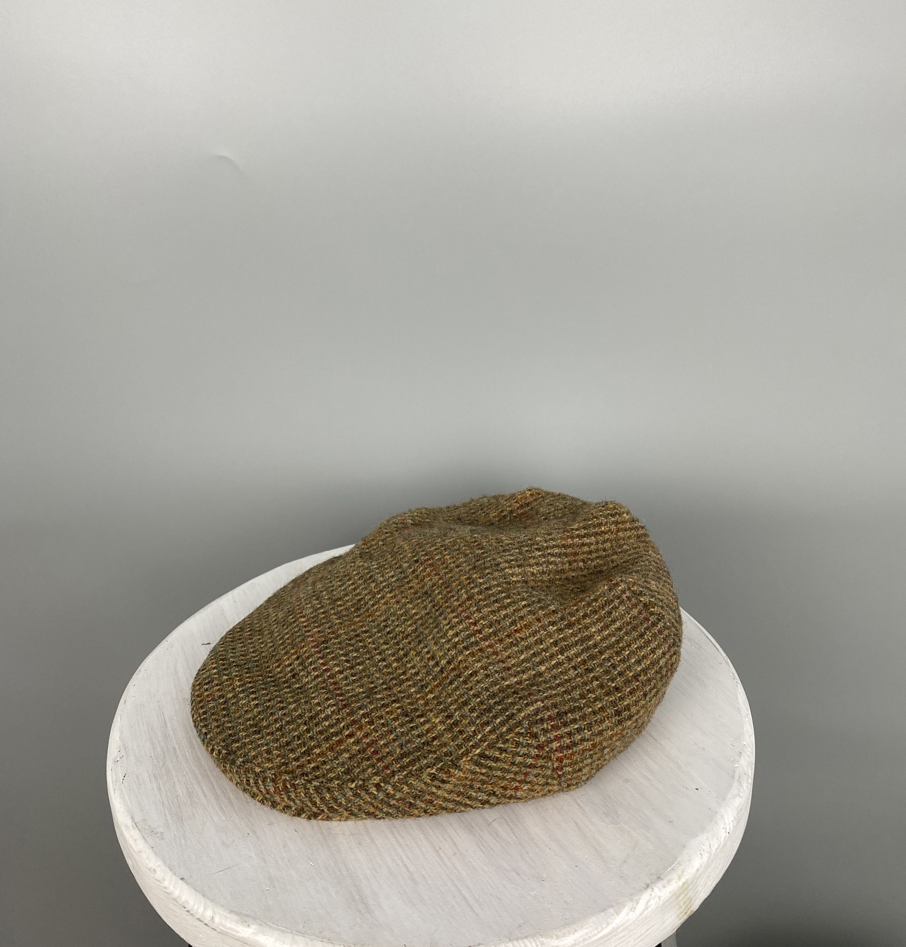 Harris Tweed Vintage Harris Tweed Hunting Wool Cap Size ONE SIZE - 2 Thumbnail