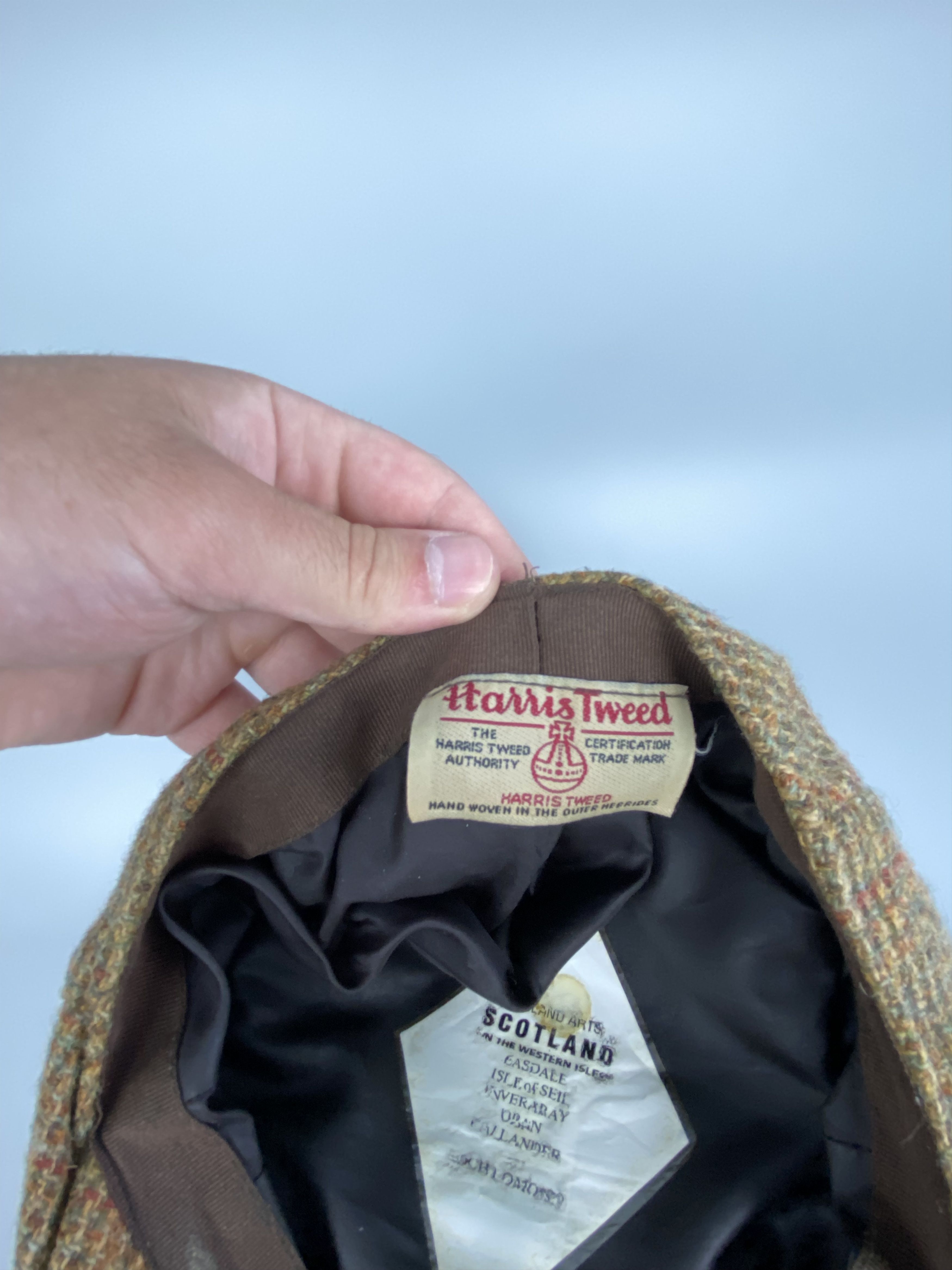Harris Tweed Vintage Harris Tweed Hunting Wool Cap Size ONE SIZE - 7 Thumbnail