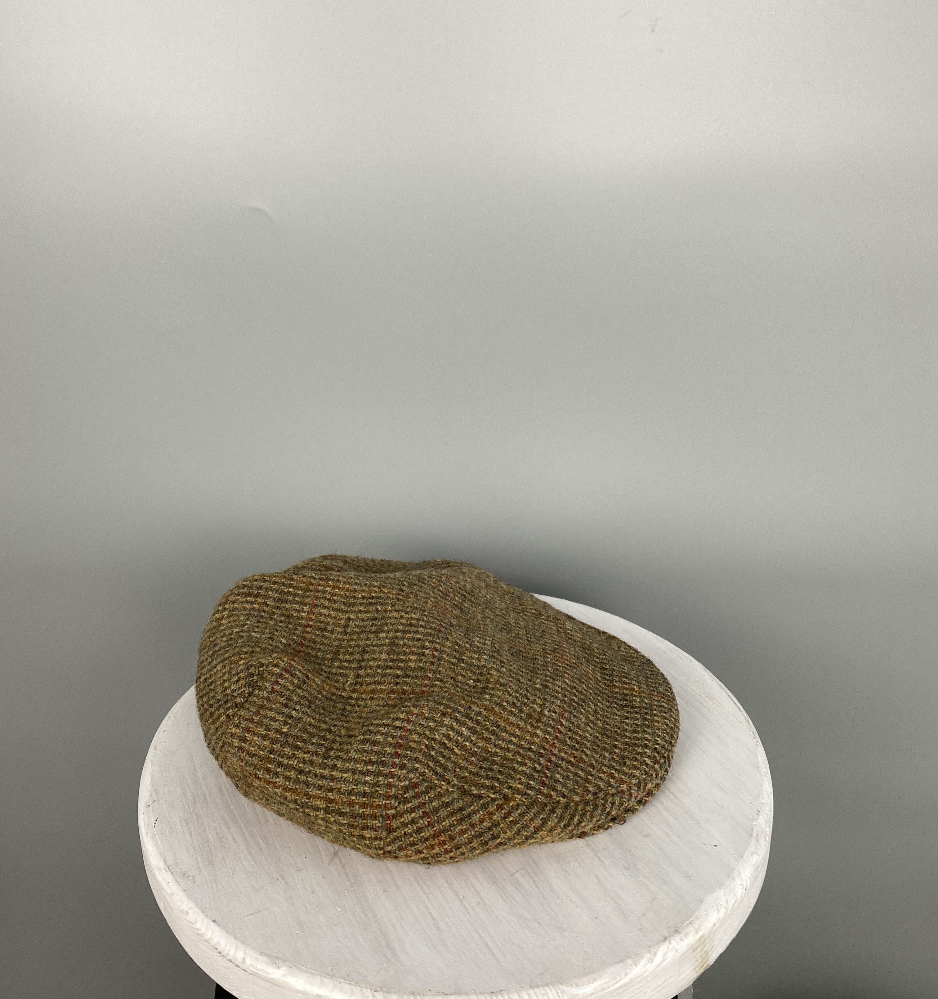 Harris Tweed Vintage Harris Tweed Hunting Wool Cap Size ONE SIZE - 4 Thumbnail