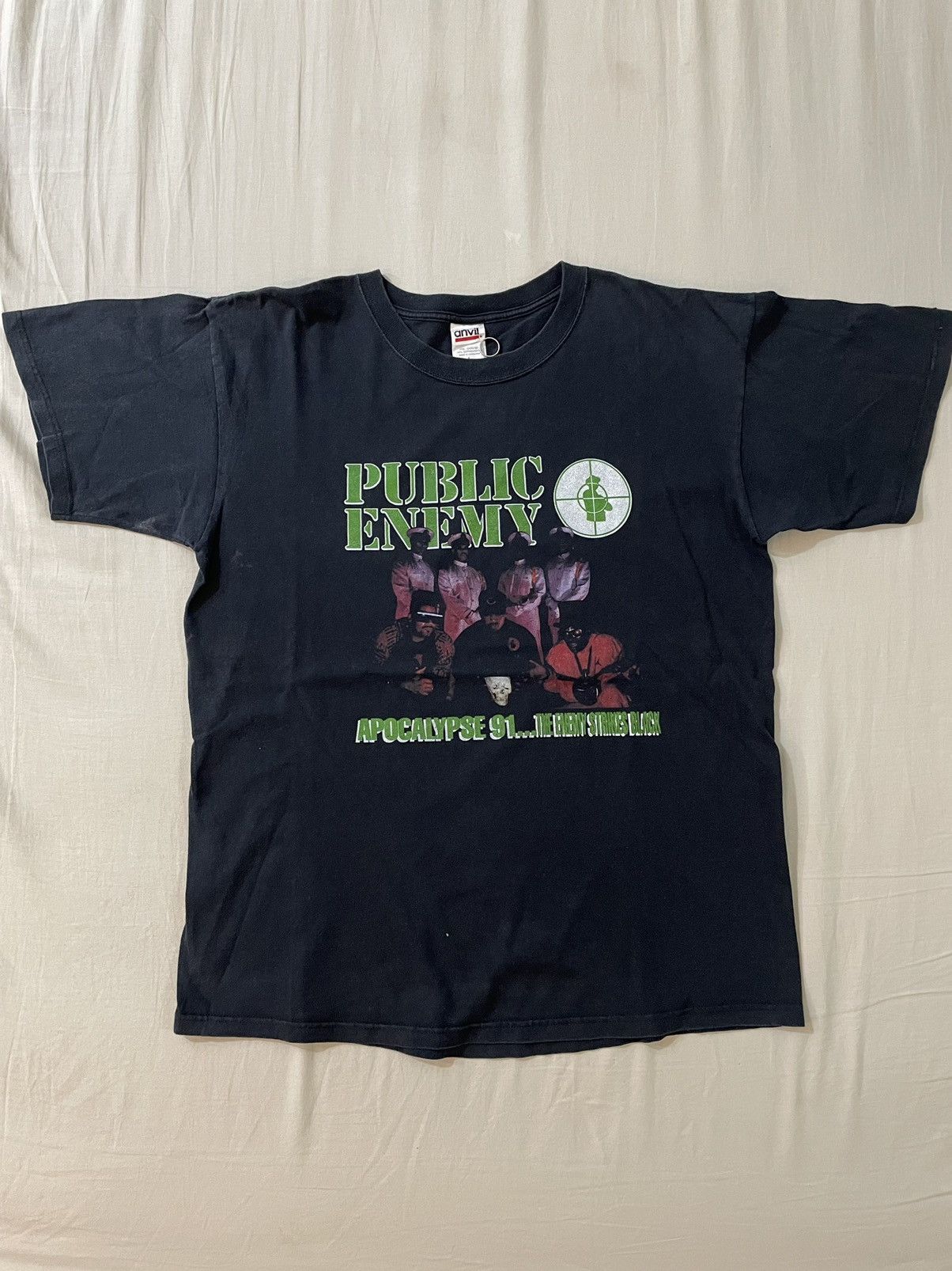 Vintage Public Enemy Merch T-shirt 1991 Apocalypse RARE | eBay