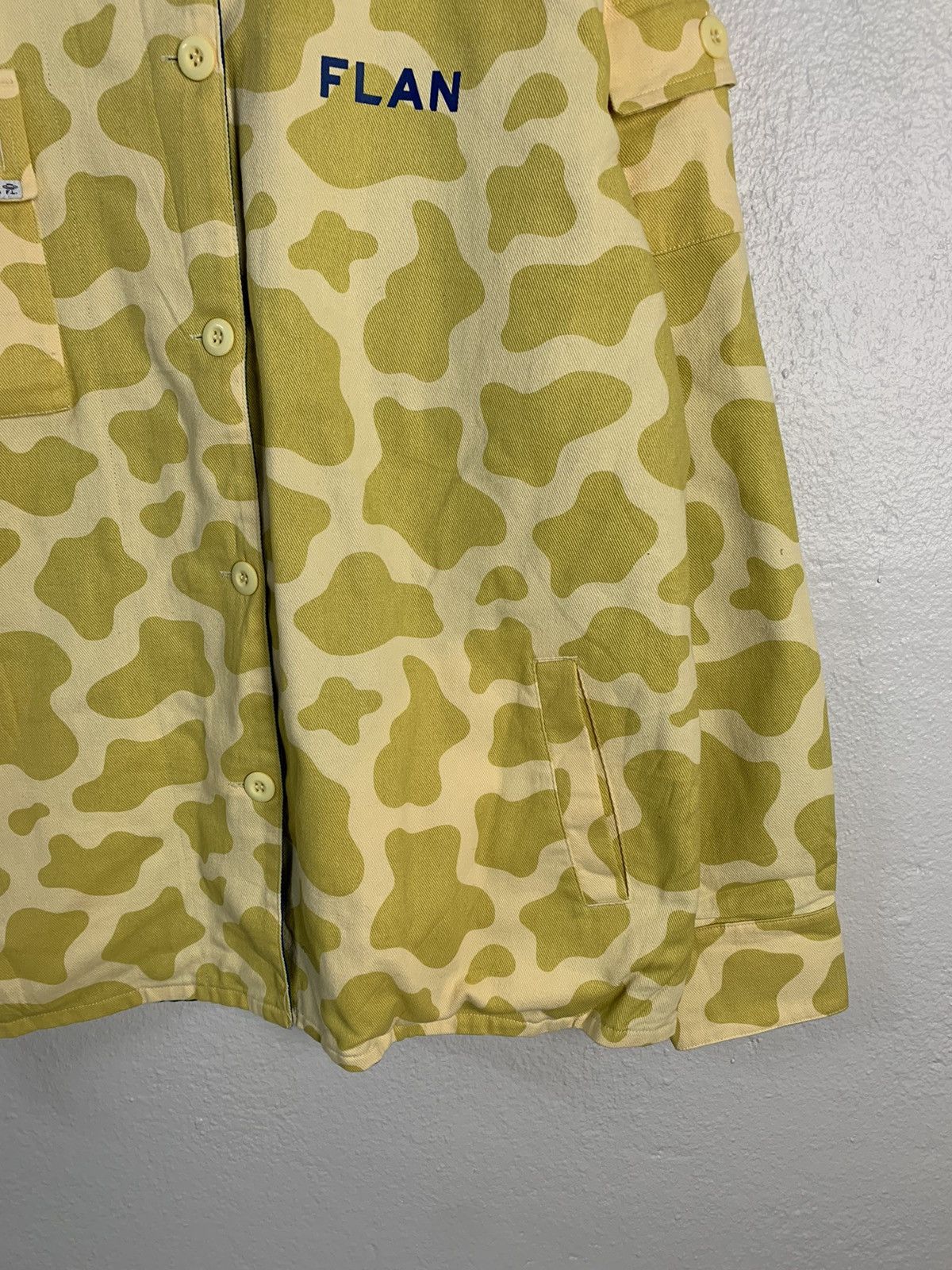 Japanese Brand Flan Forever Laughing Brooklyn Camo Jacket Size US XL / EU 56 / 4 - 2 Thumbnail