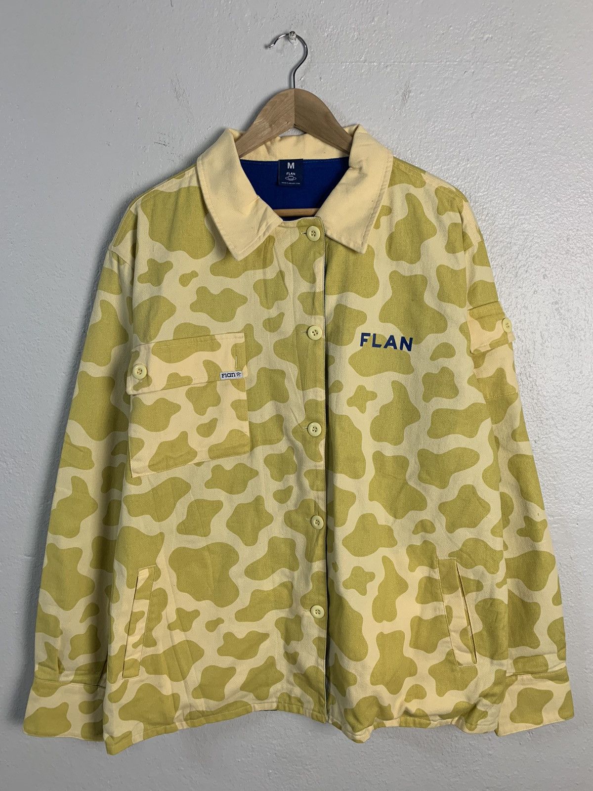 Japanese Brand Flan Forever Laughing Brooklyn Camo Jacket Size US XL / EU 56 / 4 - 1 Thumbnail