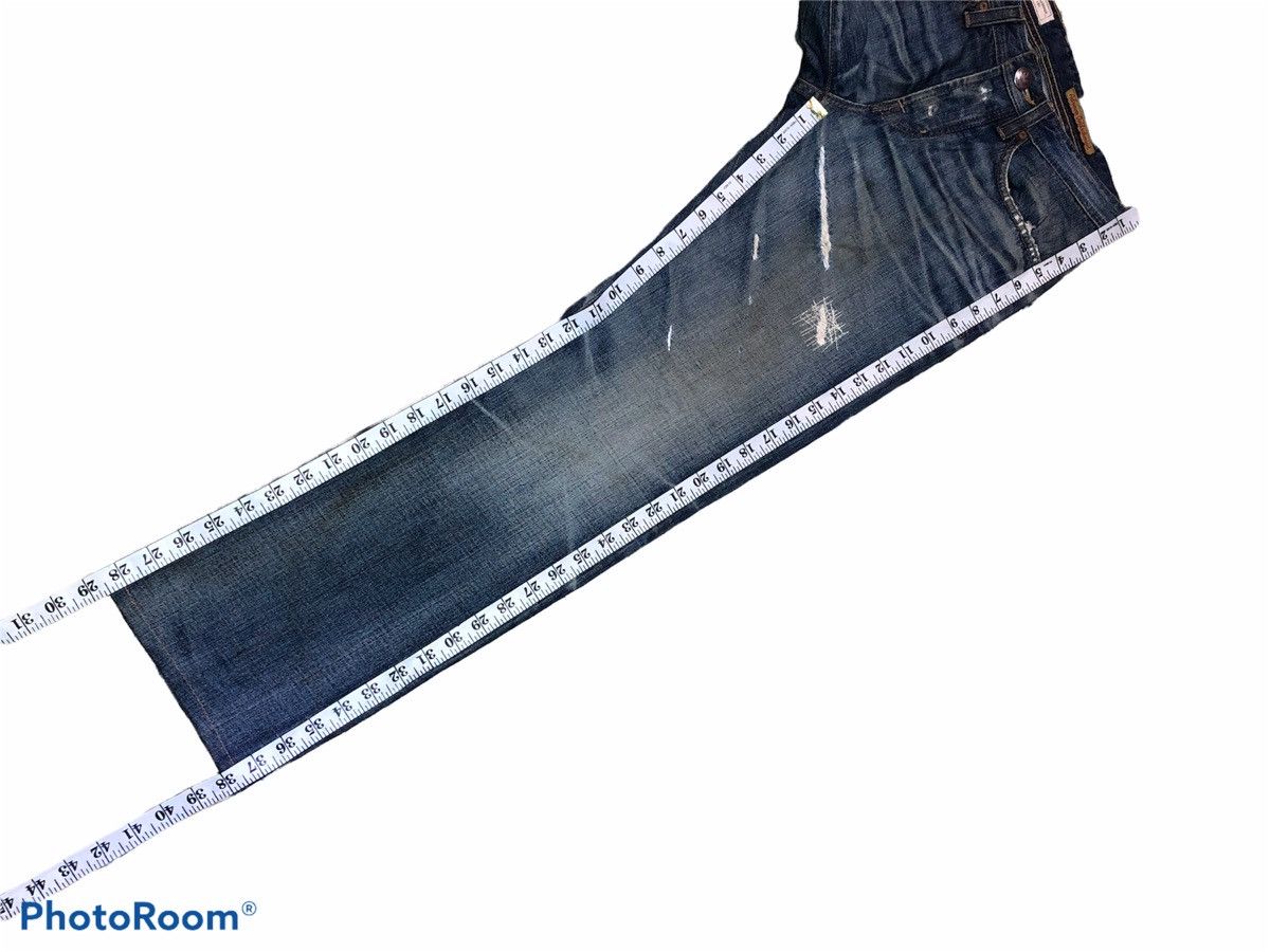 AG Adriano Goldschmied SLIM STRAIGHT LEG DISTRESSED DENIM Size US 30 / EU 46 - 11 Thumbnail