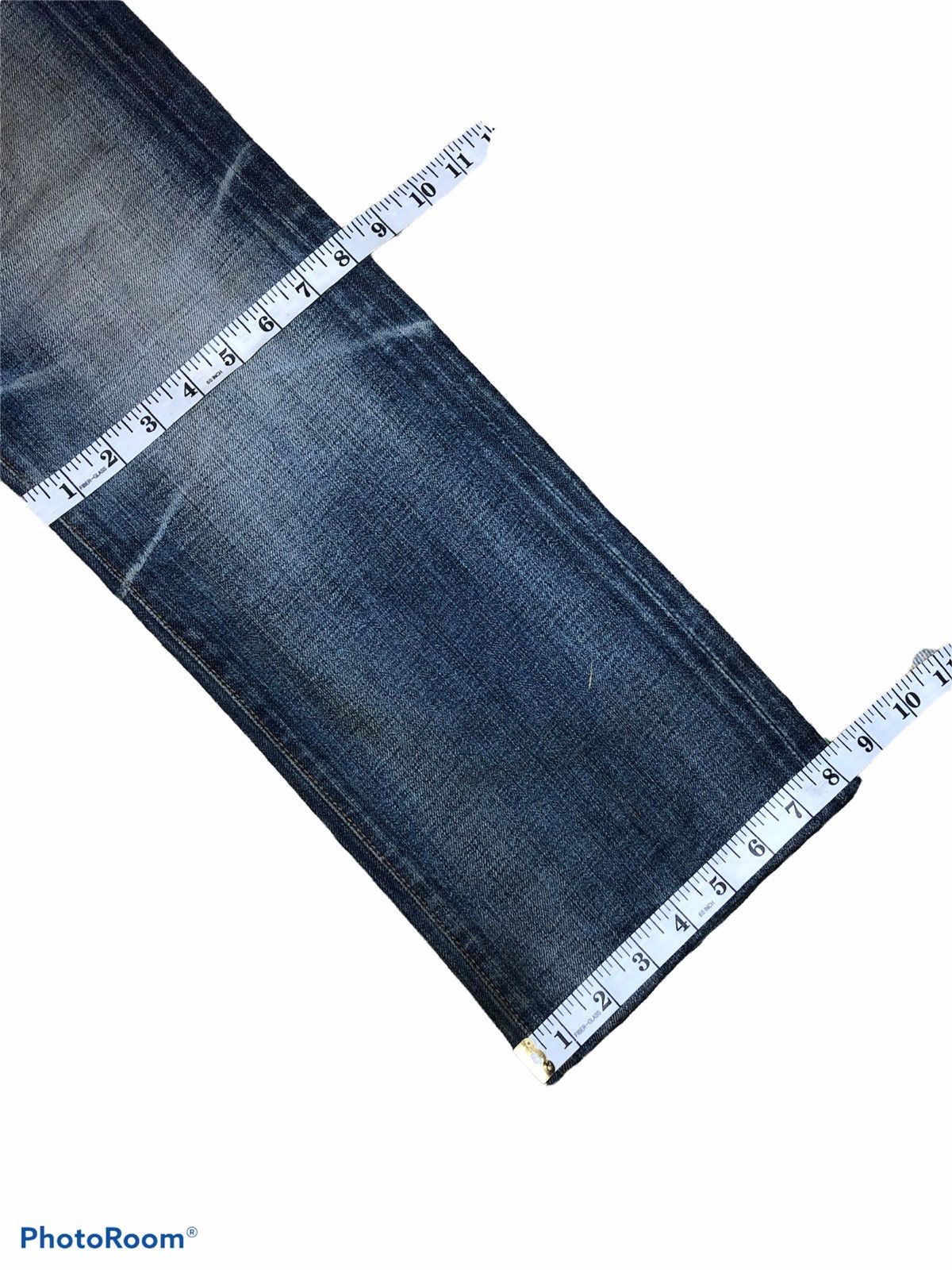 AG Adriano Goldschmied SLIM STRAIGHT LEG DISTRESSED DENIM Size US 30 / EU 46 - 10 Thumbnail