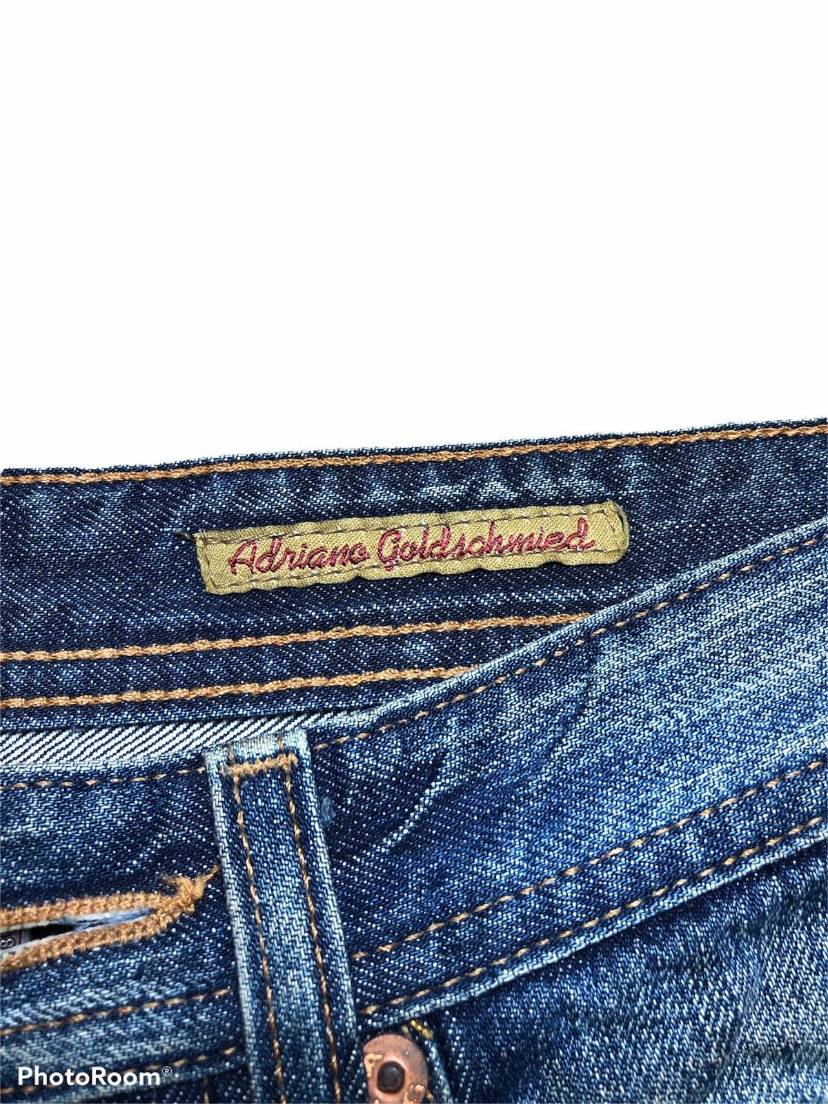 AG Adriano Goldschmied SLIM STRAIGHT LEG DISTRESSED DENIM Size US 30 / EU 46 - 5 Thumbnail