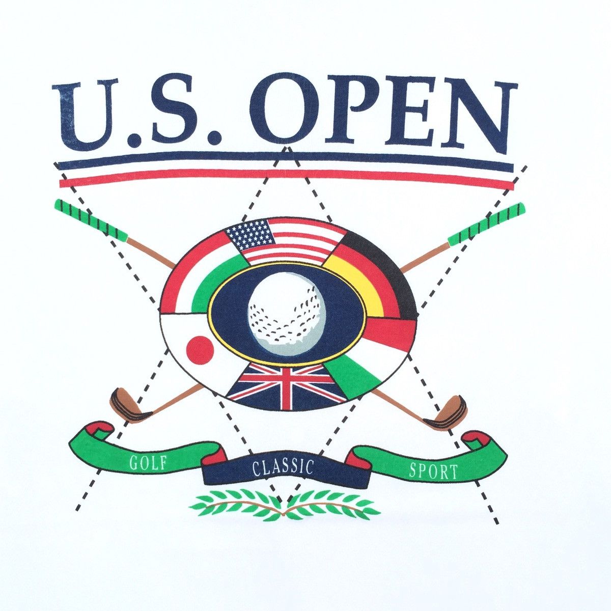 Japanese Brand Vintage 90s U.S. Open Big Logo T-shirt Streetwear Swag Dope Size US M / EU 48-50 / 2 - 3 Thumbnail