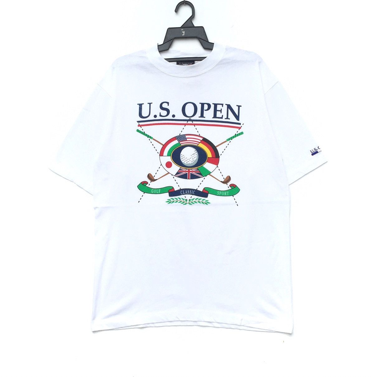 Japanese Brand Vintage 90s U.S. Open Big Logo T-shirt Streetwear Swag Dope Size US M / EU 48-50 / 2 - 1 Thumbnail