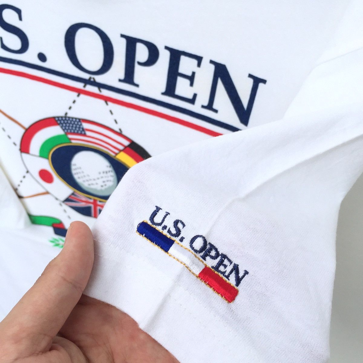 Japanese Brand Vintage 90s U.S. Open Big Logo T-shirt Streetwear Swag Dope Size US M / EU 48-50 / 2 - 6 Thumbnail