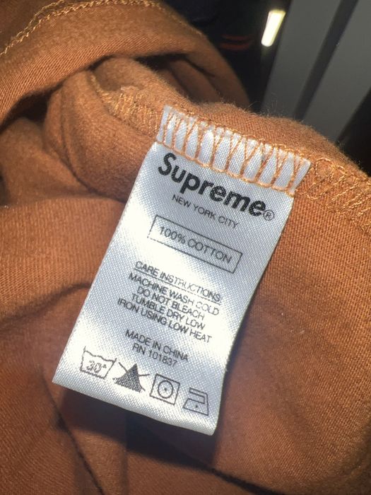 Supreme Supreme Woven Label L/S Top | Grailed