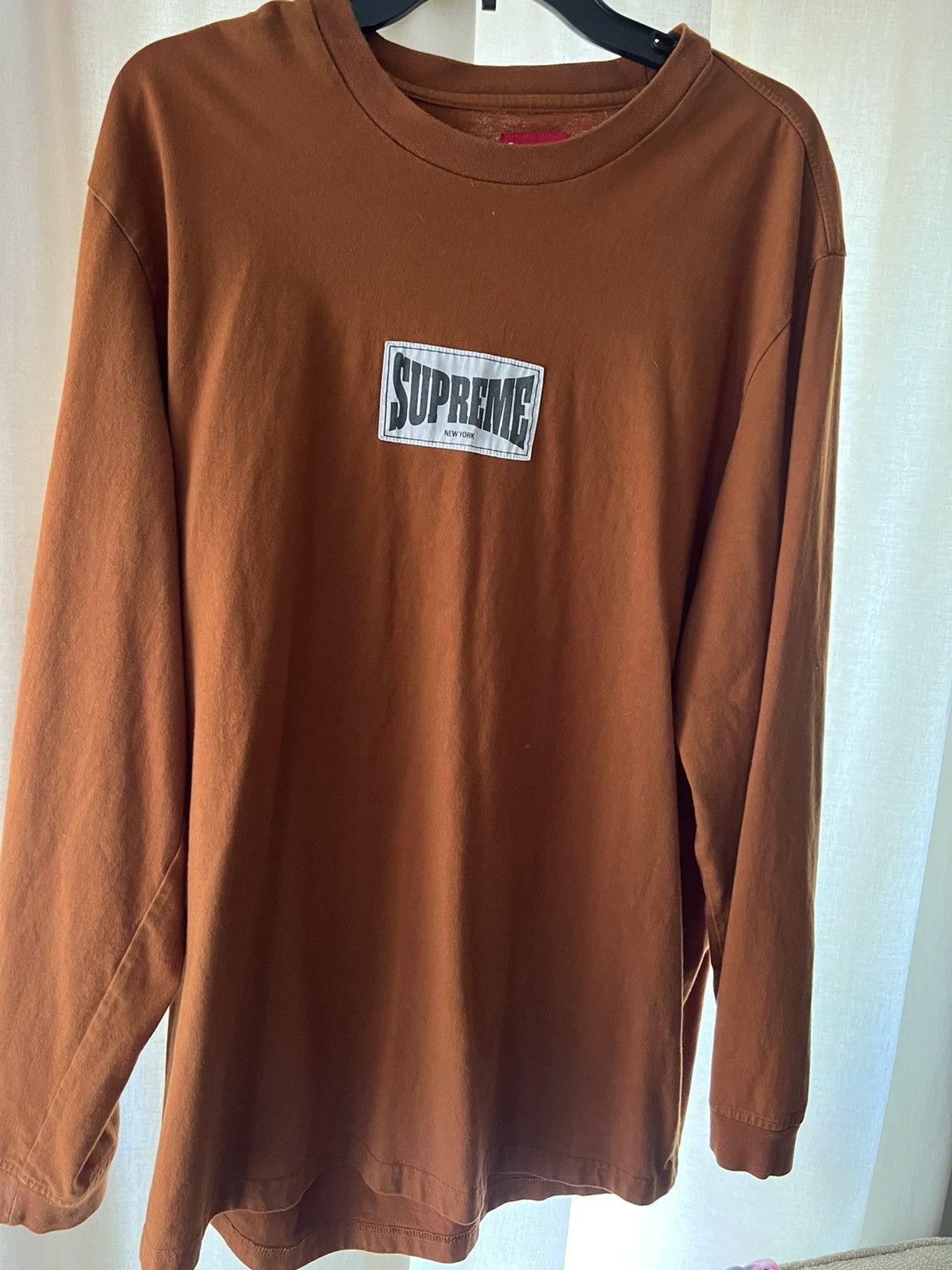 Supreme woven label online