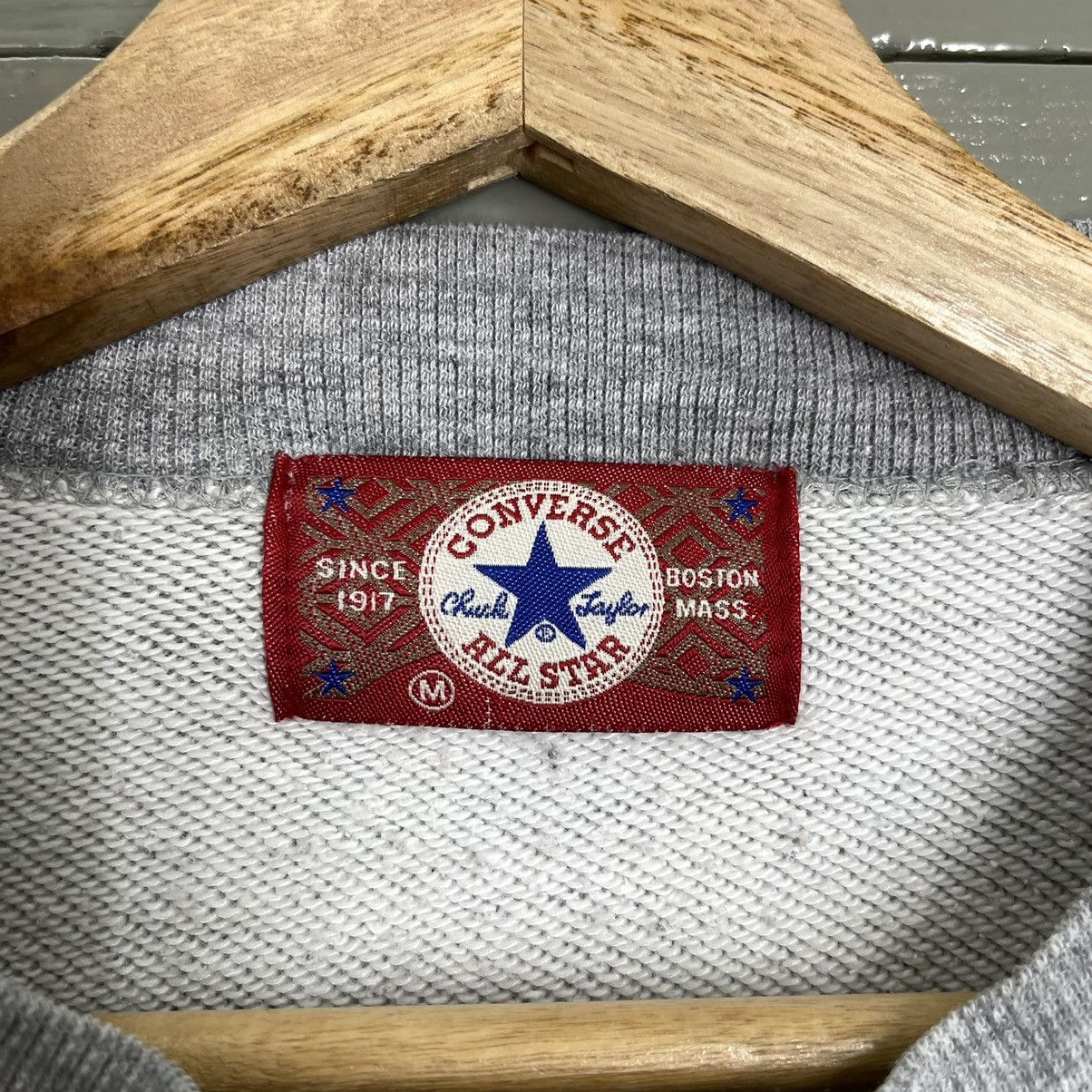 Converse × Vintage Vintage 90s Converse Crewneck Sweatshirt Size M Size US M / EU 48-50 / 2 - 8 Thumbnail