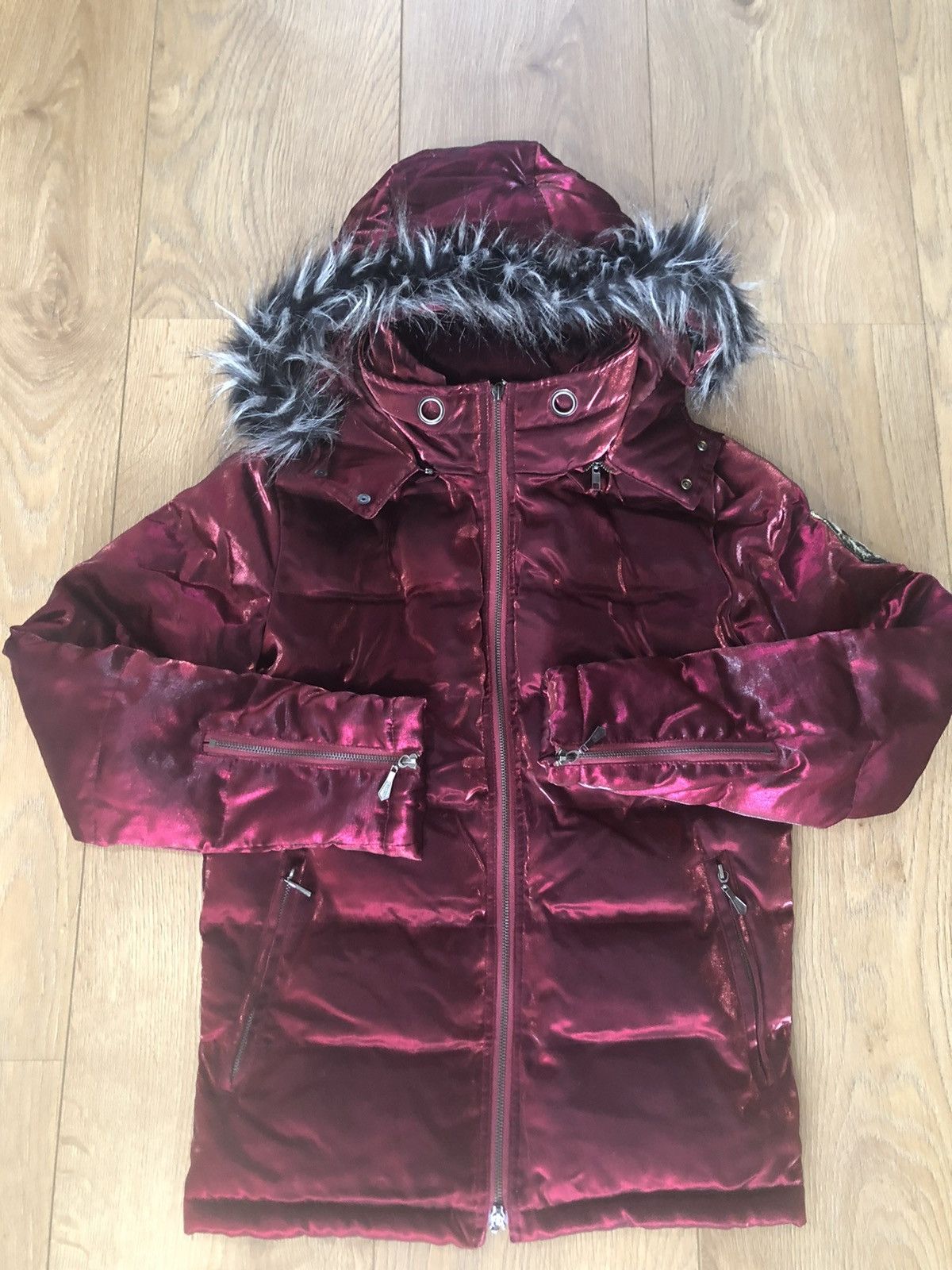 Japanese Brand MIDAS SHINY PUFFER JACKET RED | Grailed