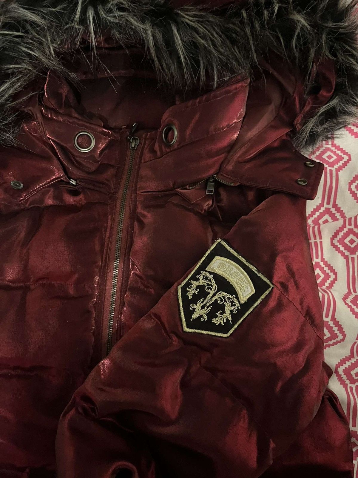 Japanese Brand MIDAS SHINY PUFFER JACKET RED | Grailed