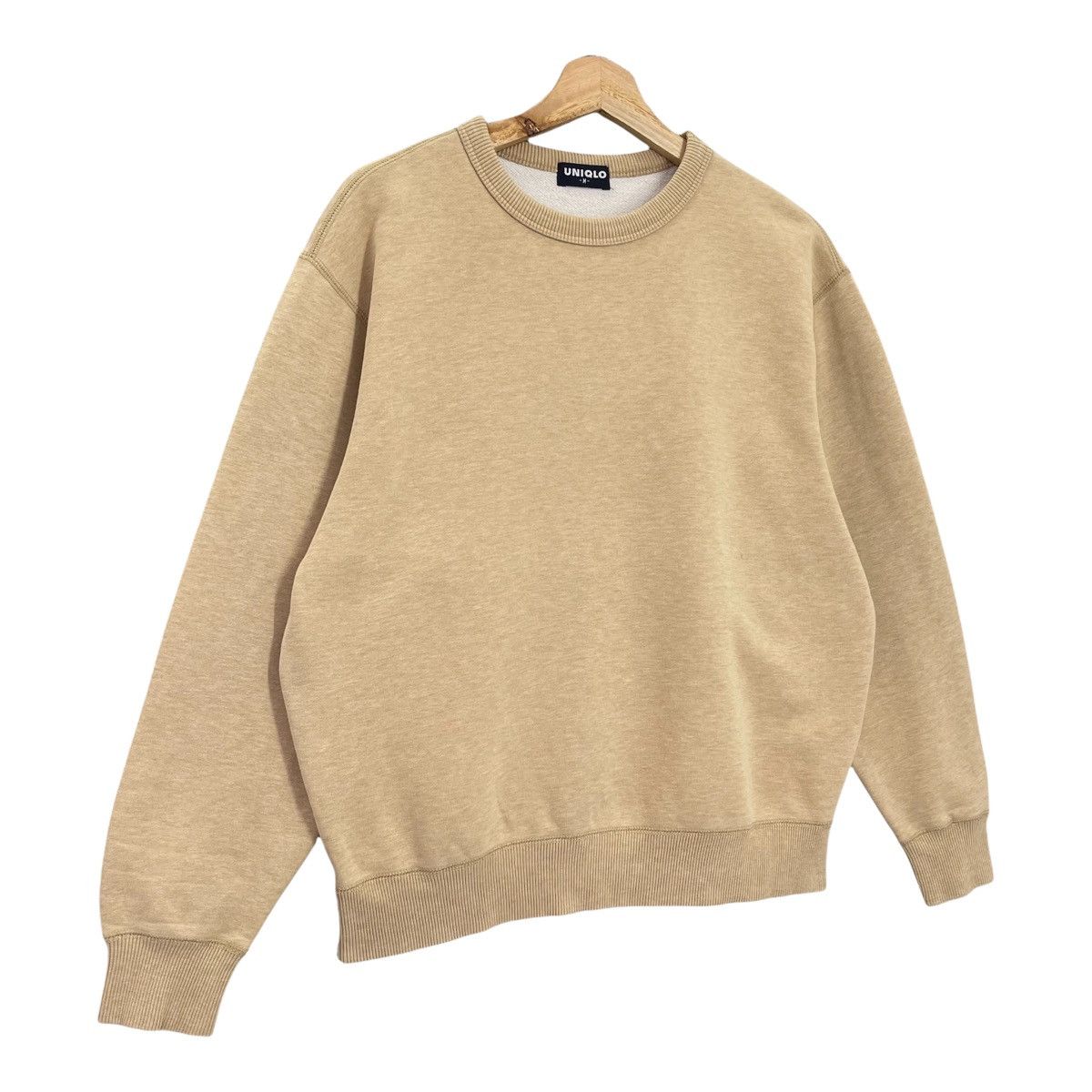 Japanese Brand Vintage Uniqlo Plain Crewneck Sweatshirt Size M Size US M / EU 48-50 / 2 - 2 Thumbnail