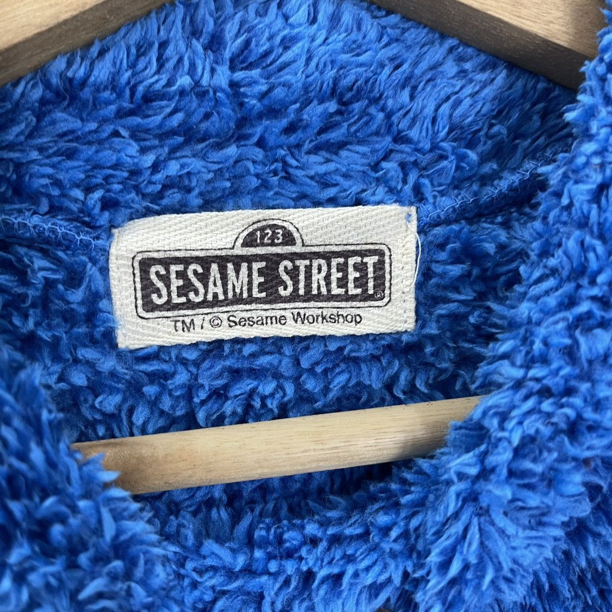 Cartoon Network Sesame Street Big Logo Embroidered Crewneck Fleece Size M Size US M / EU 48-50 / 2 - 8 Thumbnail