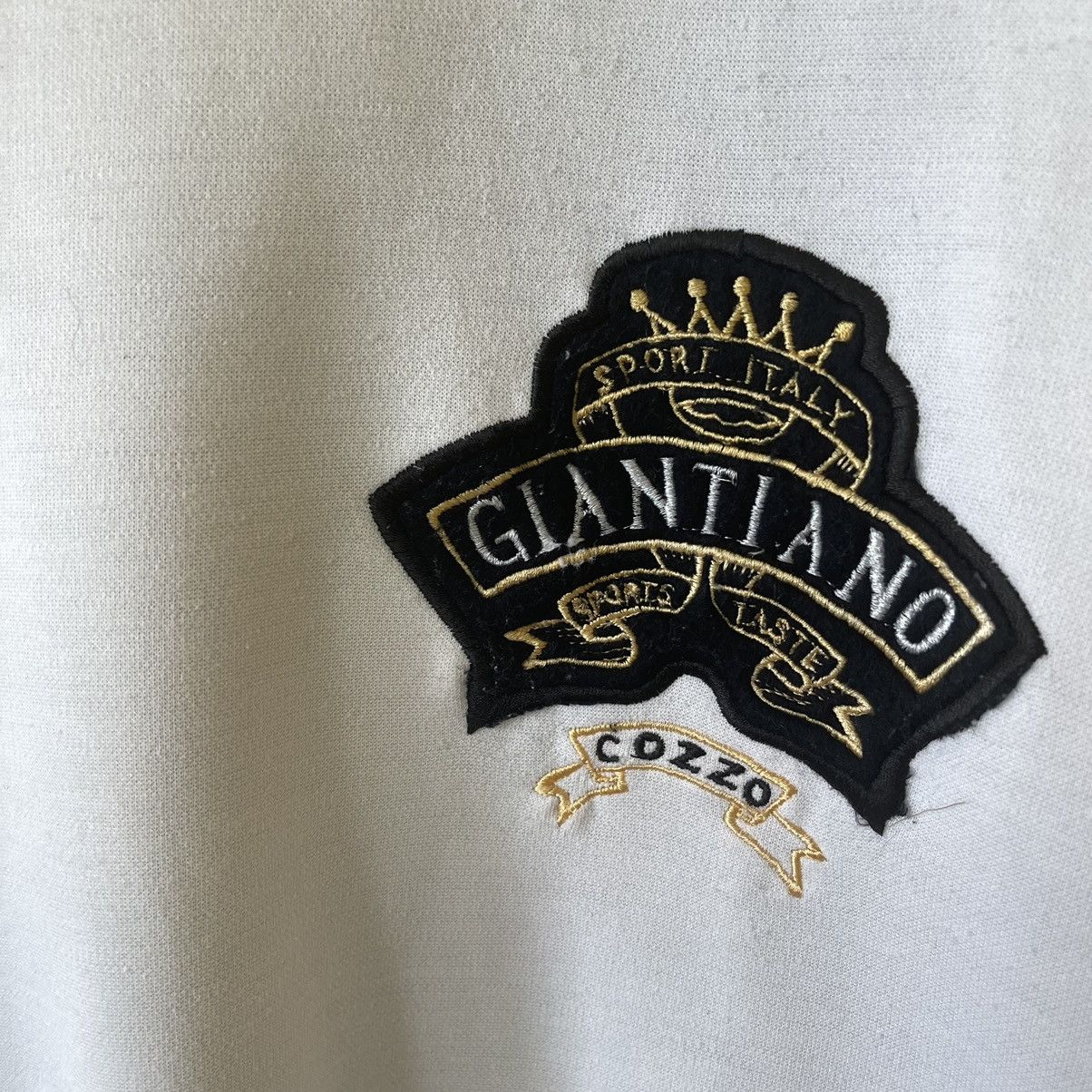 Designer Vintage Cozzo Giantiano Big Logo Crewneck Sweatshirt Size L Size US M / EU 48-50 / 2 - 6 Thumbnail