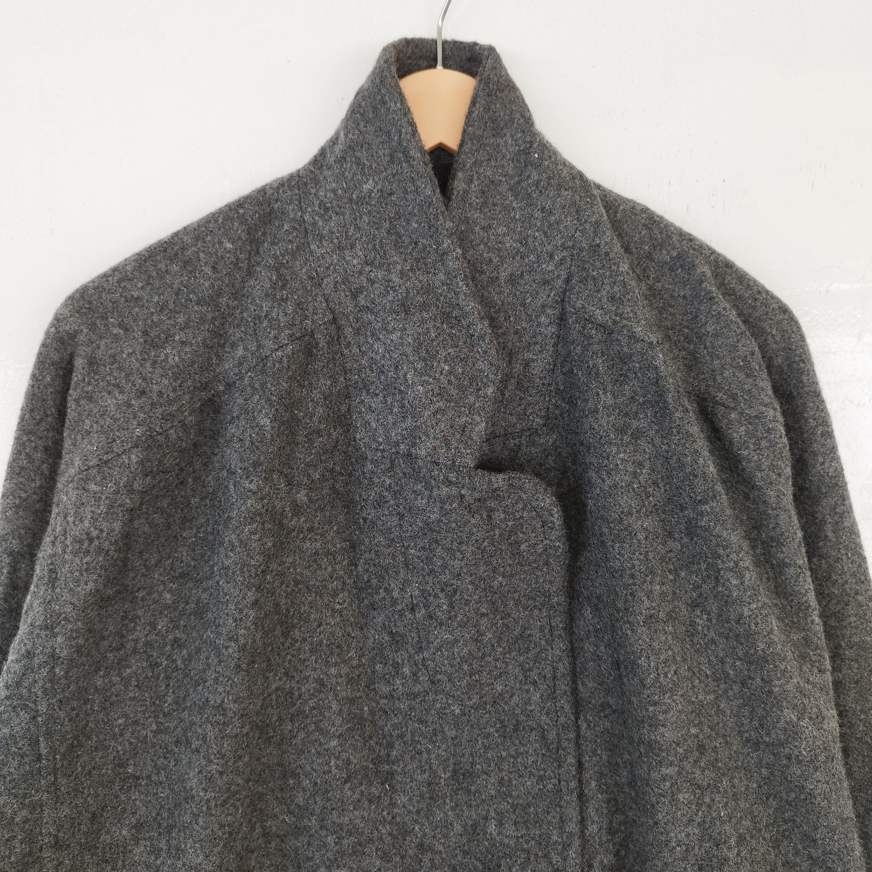 Japanese Brand Water Sky Jacket wool Size US XL / EU 56 / 4 - 2 Thumbnail