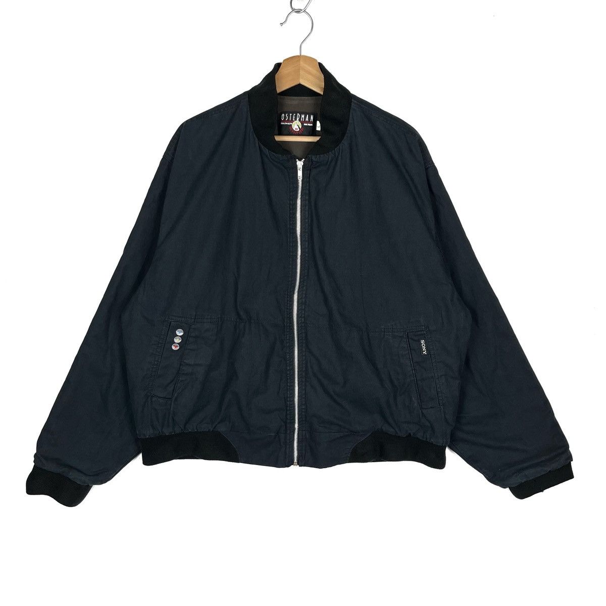 Sony × Vintage Vintage Sony Made In USA Bomber Jacket Size US L / EU 52-54 / 3 - 1 Thumbnail