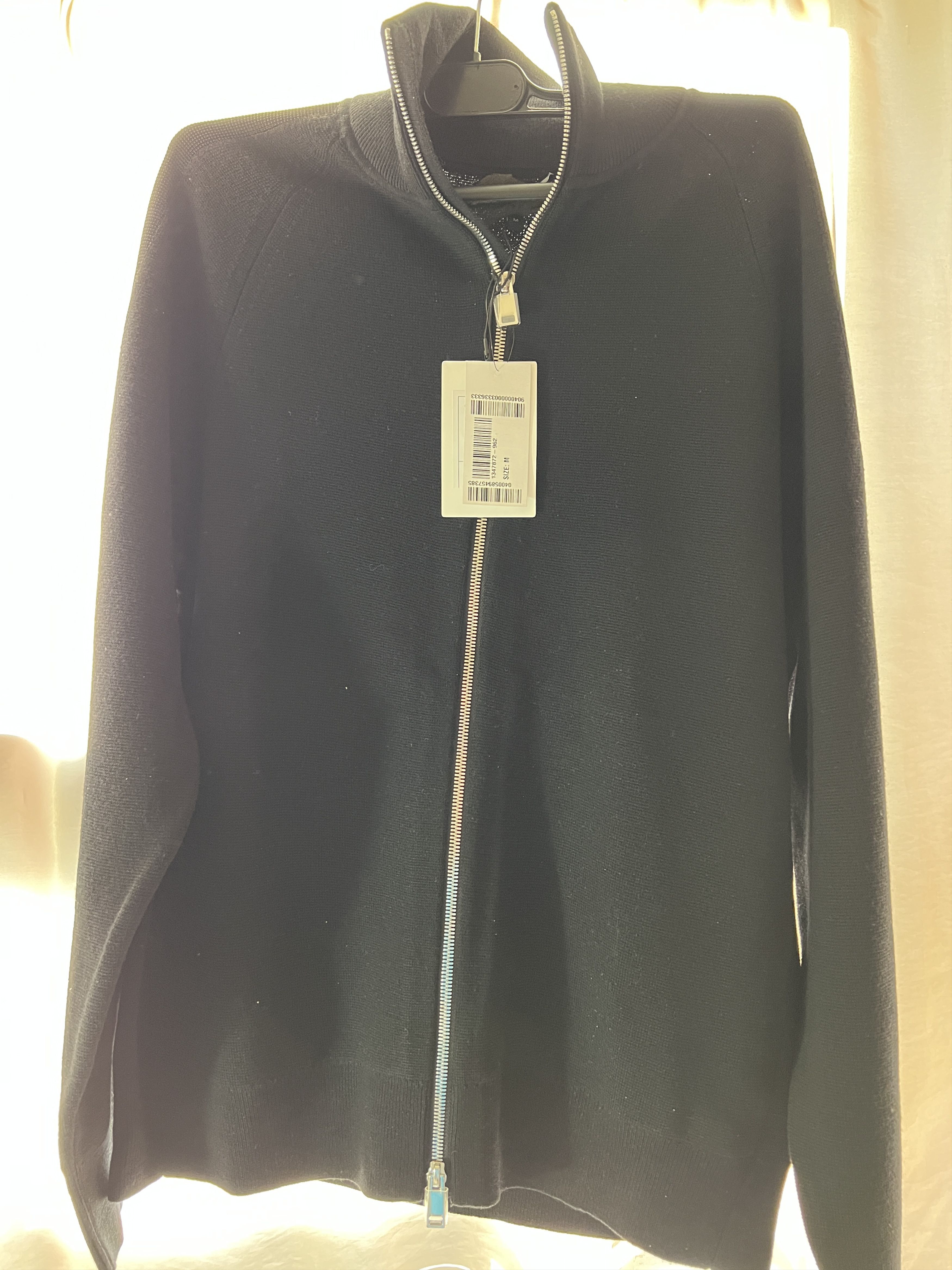 Theory $295 NEW THEORY Merino Wool-Blend Zip-Up Sweater Size US S / EU 44-46 / 1 - 2 Thumbnail