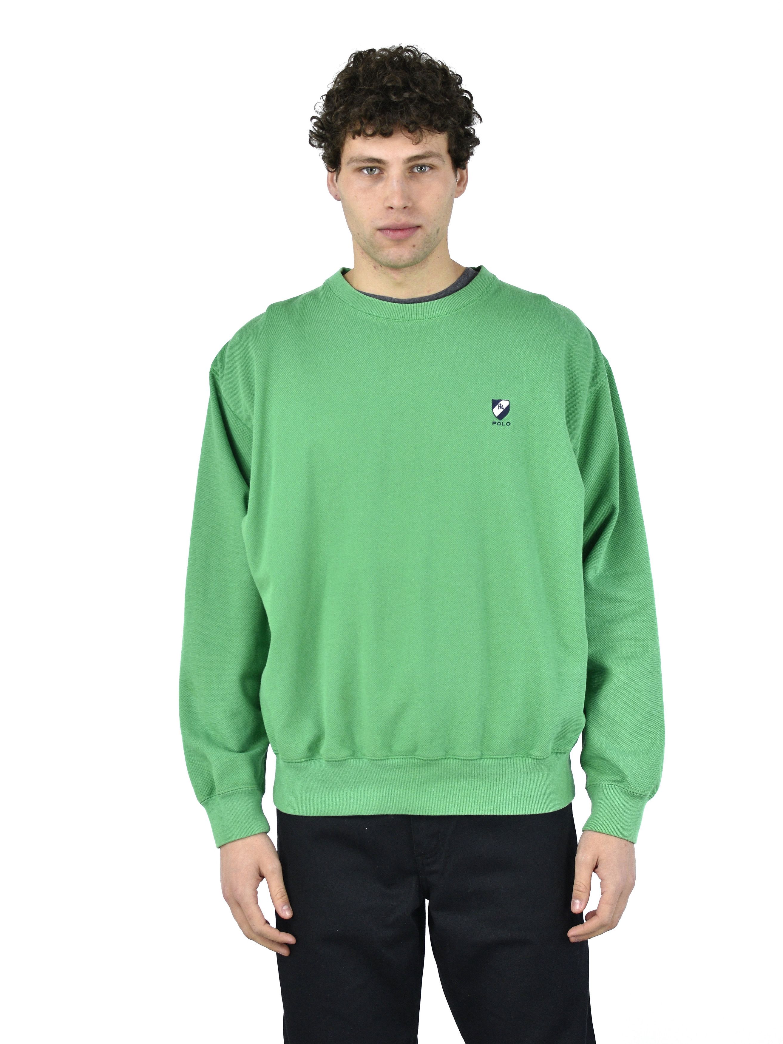 Polo Ralph Lauren × Vintage Vintage Polo Ralph Lauren Sweatshirt Jumper Size US L / EU 52-54 / 3 - 2 Thumbnail