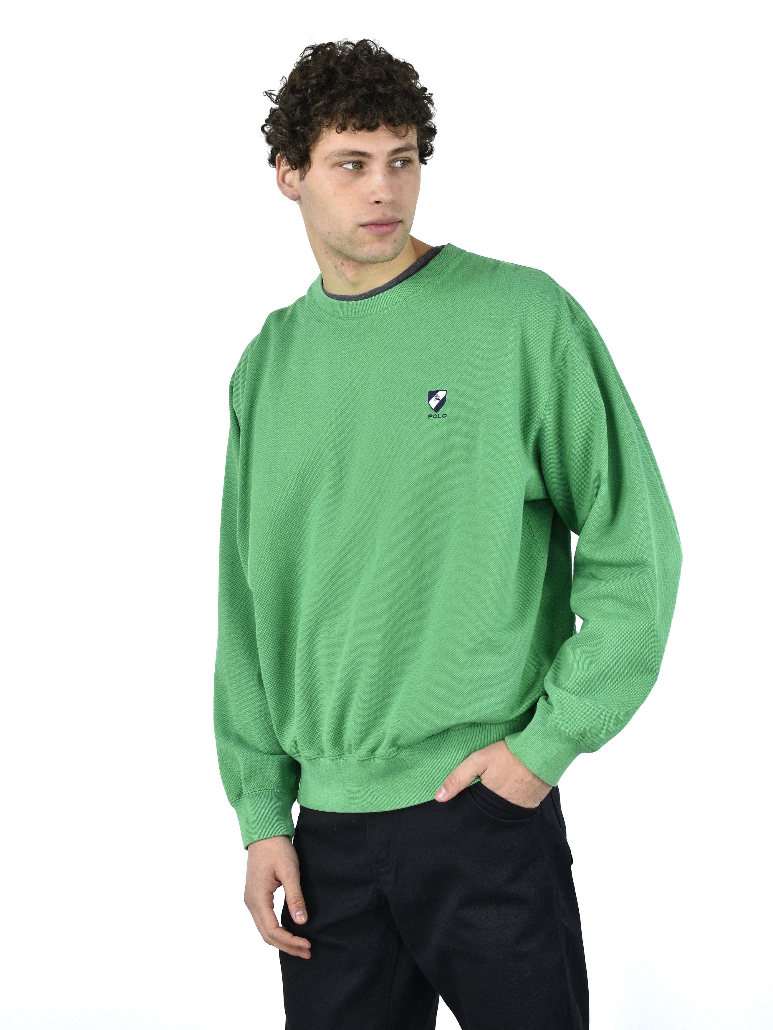 Polo Ralph Lauren × Vintage Vintage Polo Ralph Lauren Sweatshirt Jumper Size US L / EU 52-54 / 3 - 1 Thumbnail