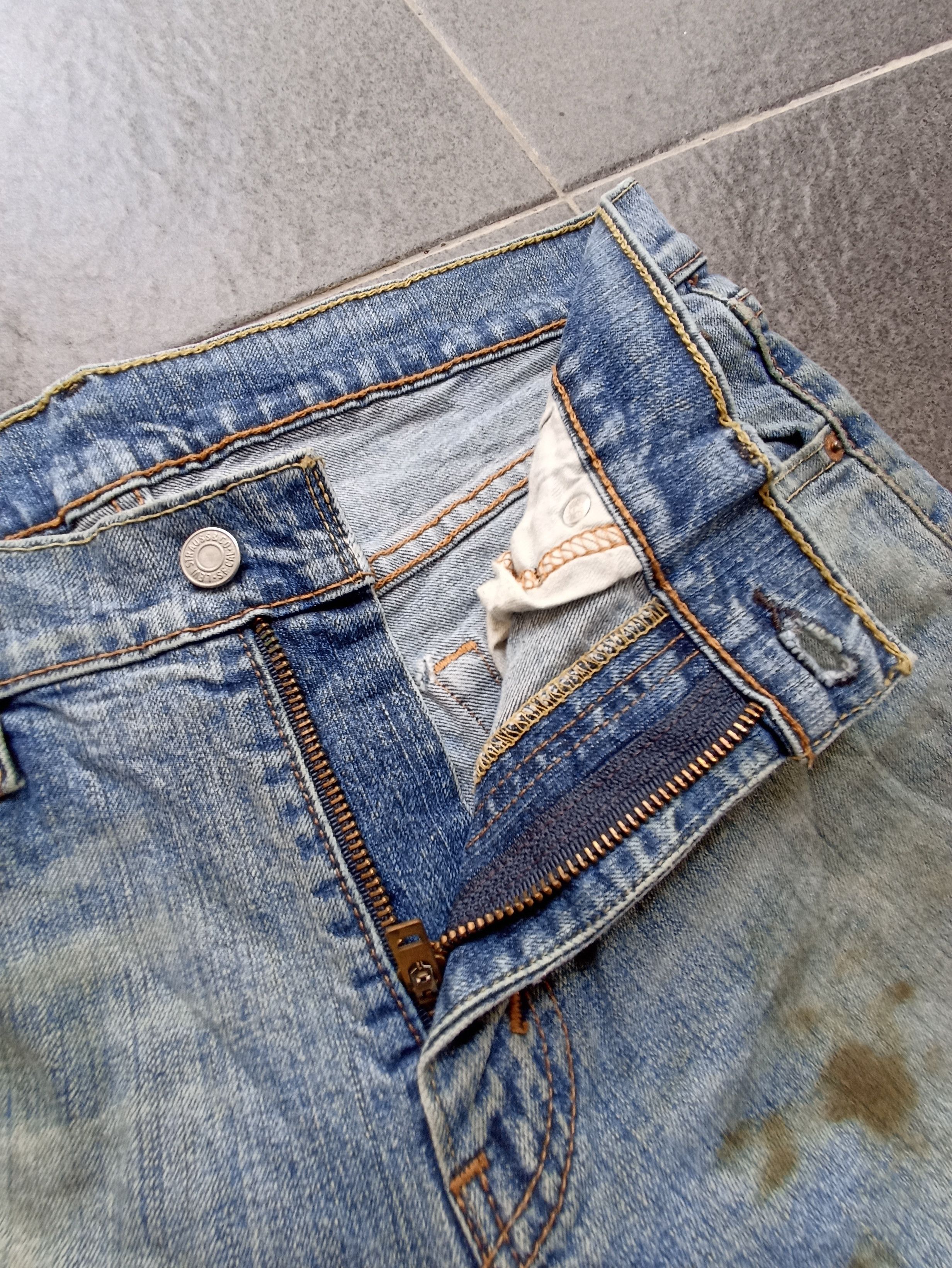 Jean × Levi's × Vintage Vintage Levis 511 Blue Wash Jeans - J180 Size US 32 / EU 48 - 3 Thumbnail