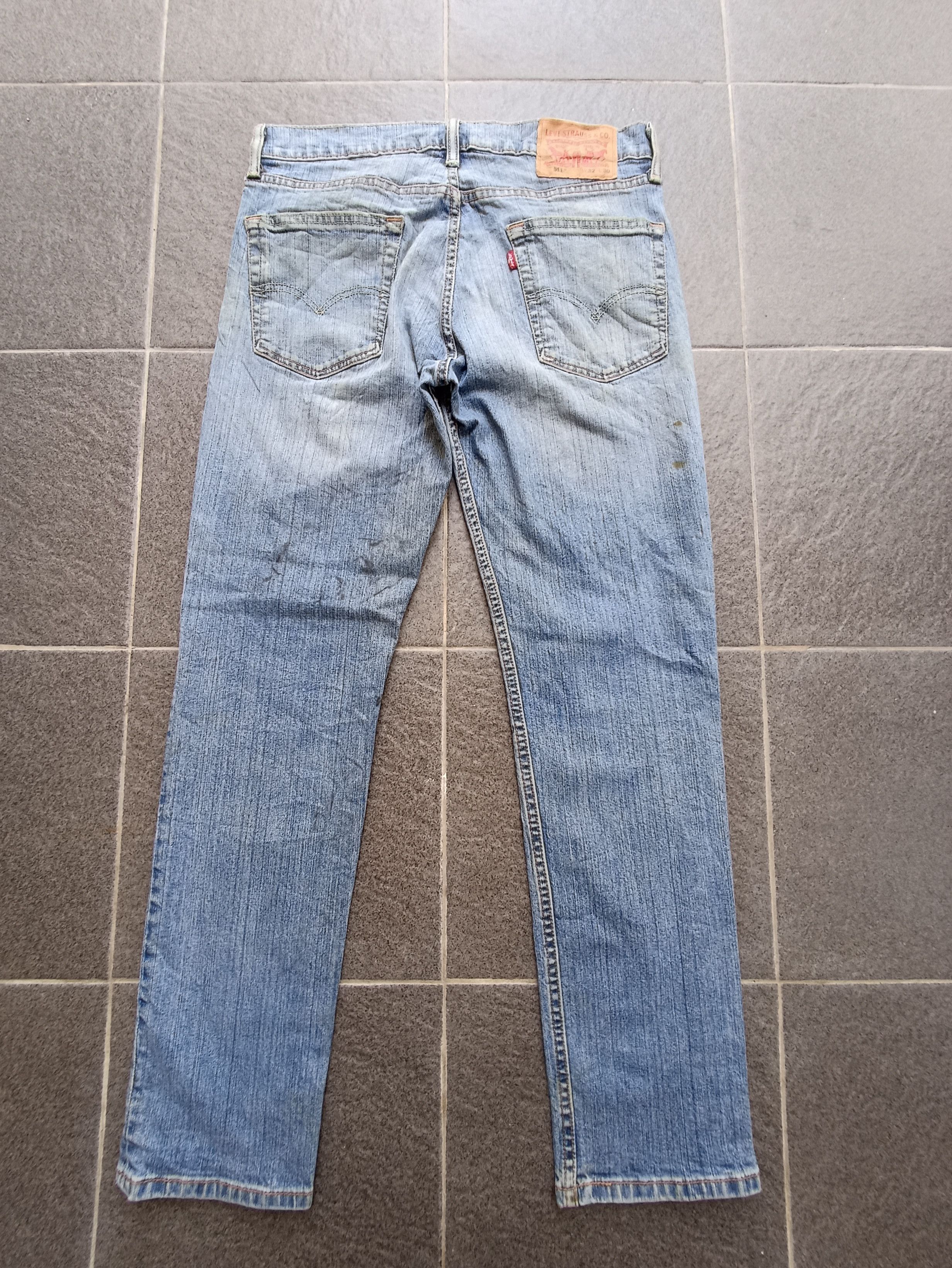 Jean × Levi's × Vintage Vintage Levis 511 Blue Wash Jeans - J180 Size US 32 / EU 48 - 2 Thumbnail