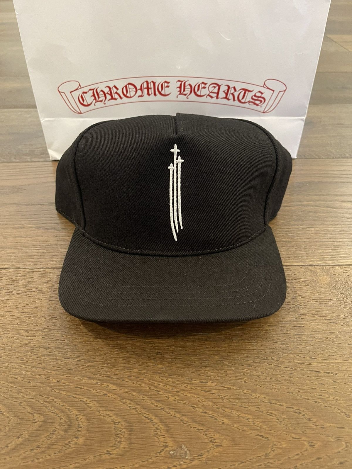 Richard Stark Signature Triple Cross Denim SnapBack Hat