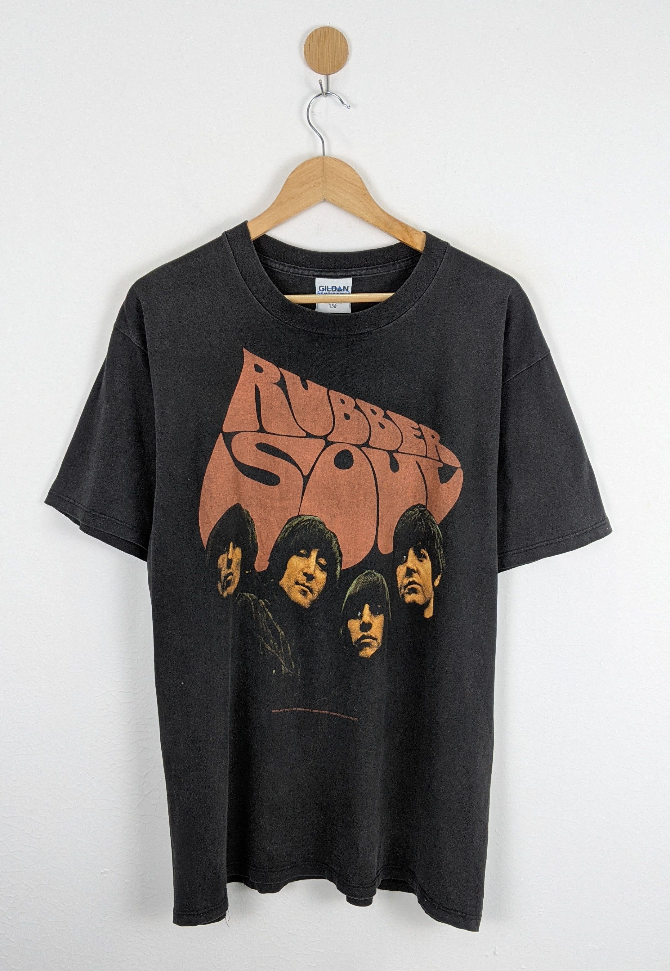 Band Tees Vintage The Beatles Rubber Soul 90s shirt Size US L / EU 52-54 / 3 - 1 Thumbnail