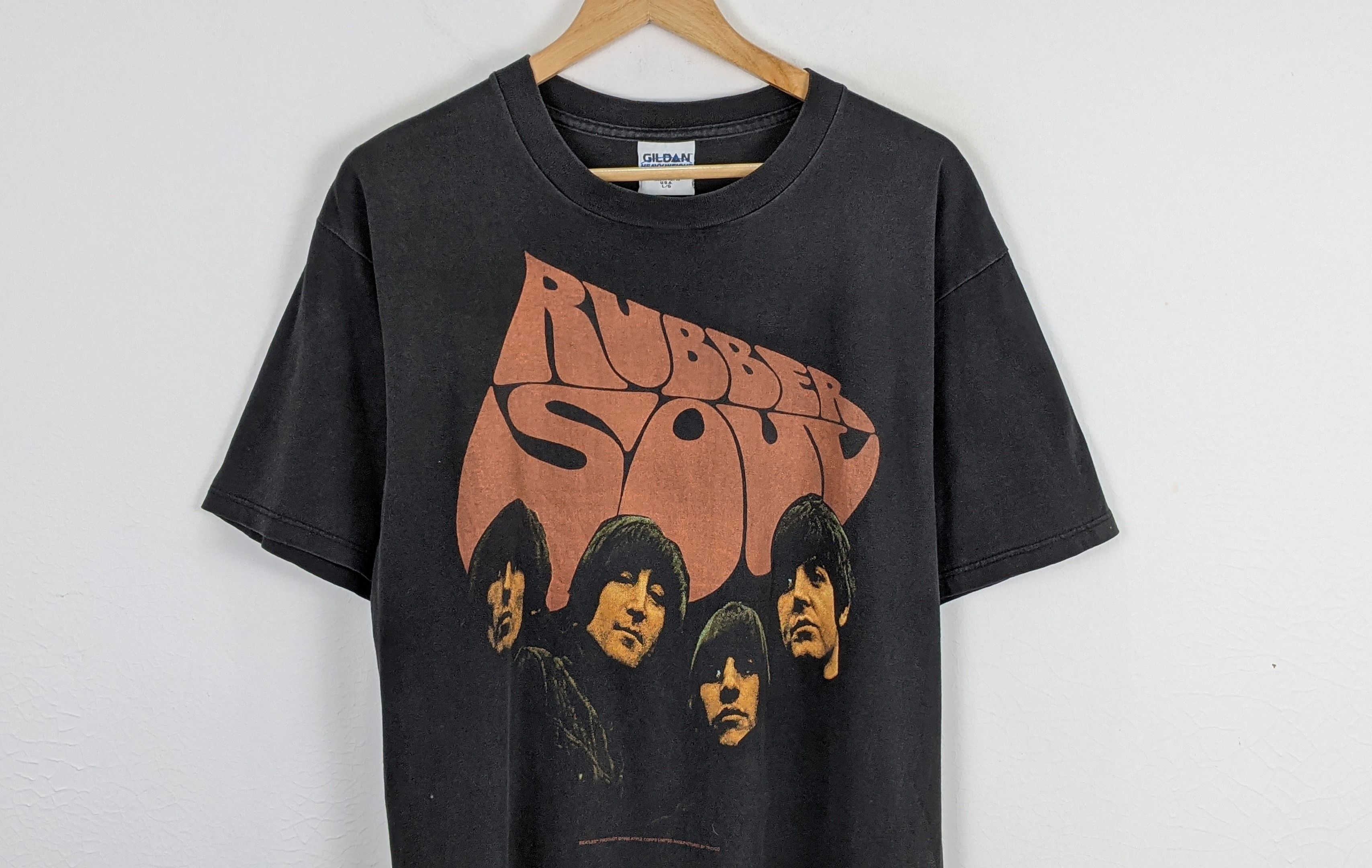 Band Tees Vintage The Beatles Rubber Soul 90s shirt Size US L / EU 52-54 / 3 - 2 Thumbnail