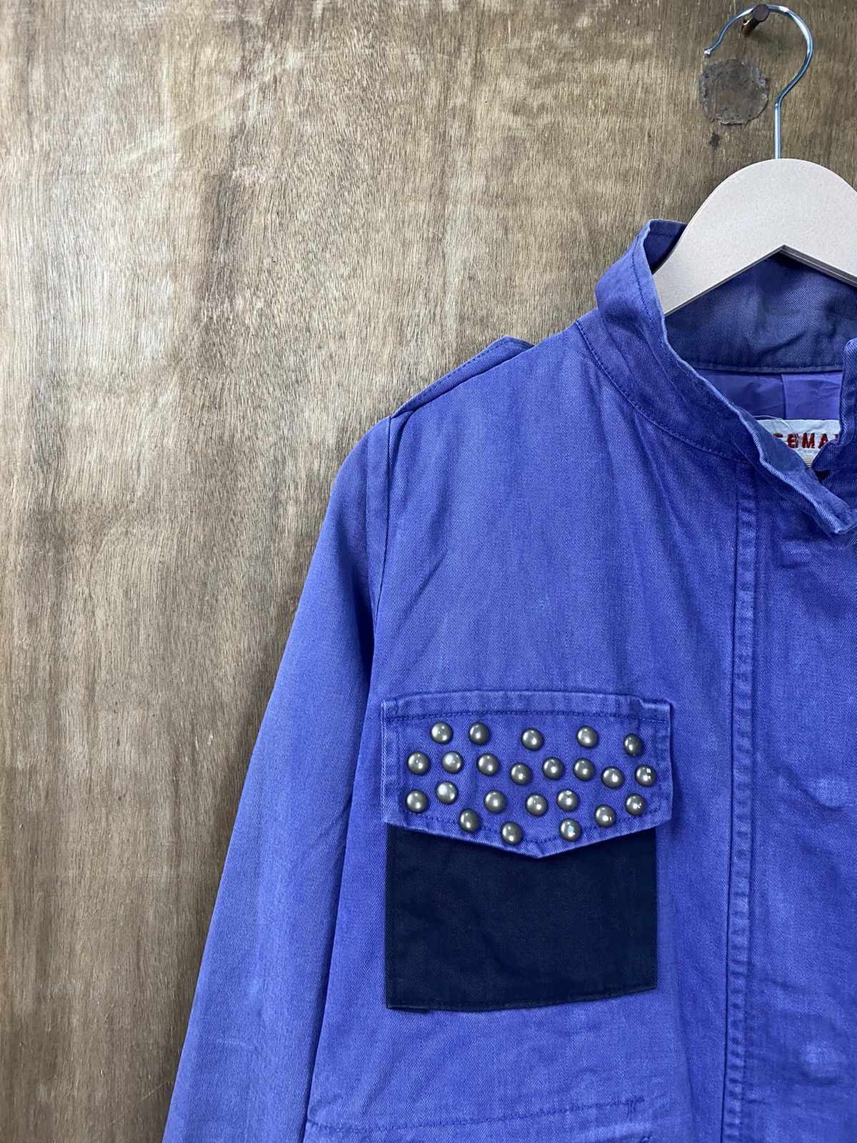 Japanese Brand Neemax purple multipocket Light Jacket #3623 Size US M / EU 48-50 / 2 - 3 Thumbnail