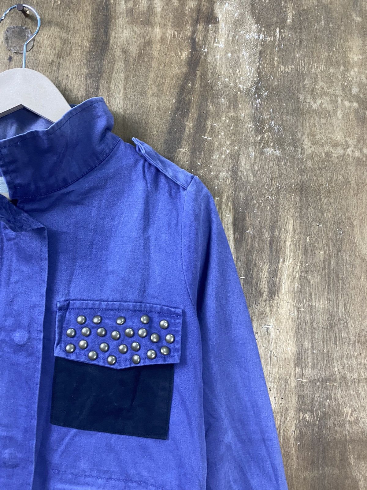 Japanese Brand Neemax purple multipocket Light Jacket #3623 Size US M / EU 48-50 / 2 - 4 Thumbnail