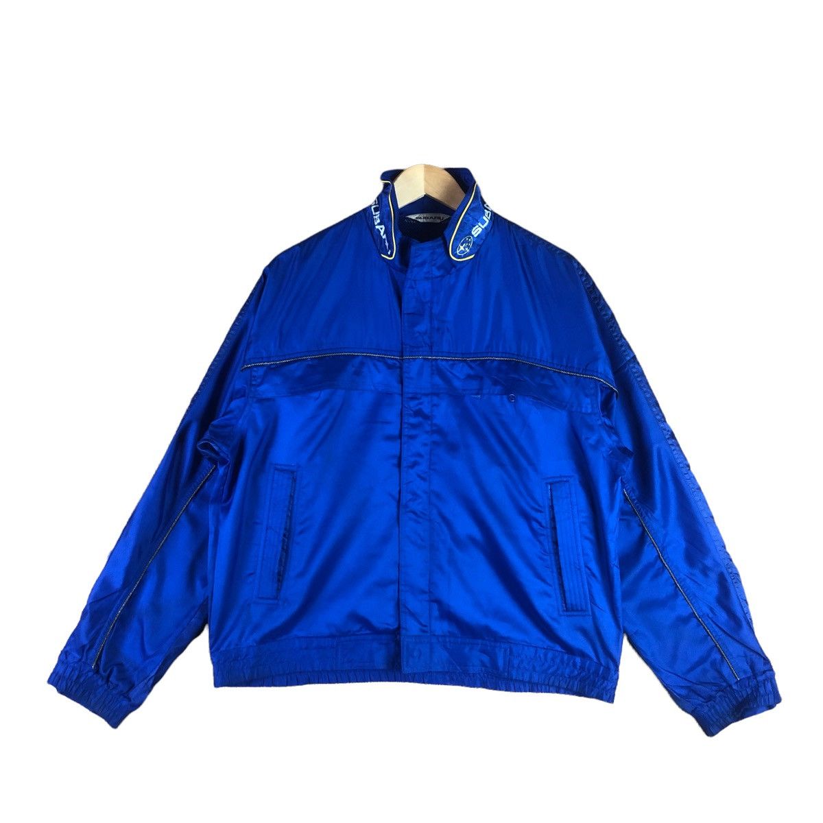 Vintage Vintage Motorsport Subaru Jacket Small Logo Full Zipper Size US L / EU 52-54 / 3 - 1 Thumbnail