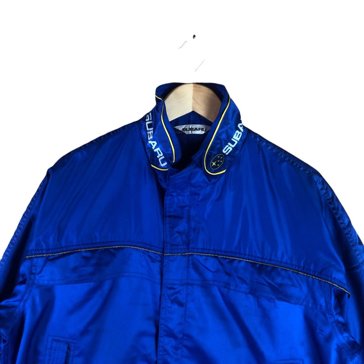Vintage Vintage Motorsport Subaru Jacket Small Logo Full Zipper Size US L / EU 52-54 / 3 - 4 Thumbnail