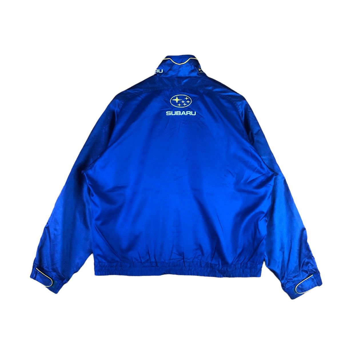 Vintage Vintage Motorsport Subaru Jacket Small Logo Full Zipper Size US L / EU 52-54 / 3 - 6 Thumbnail