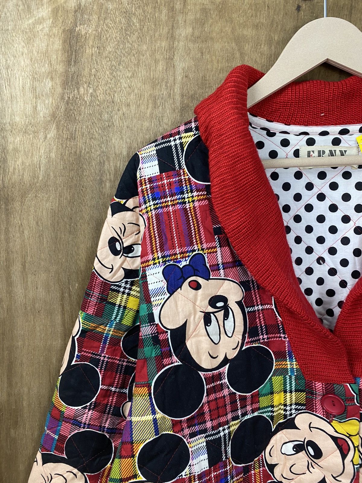 Disney Erny Walt Disney Mickey Mouse vintage cardigan #3630 Size US L / EU 52-54 / 3 - 3 Thumbnail