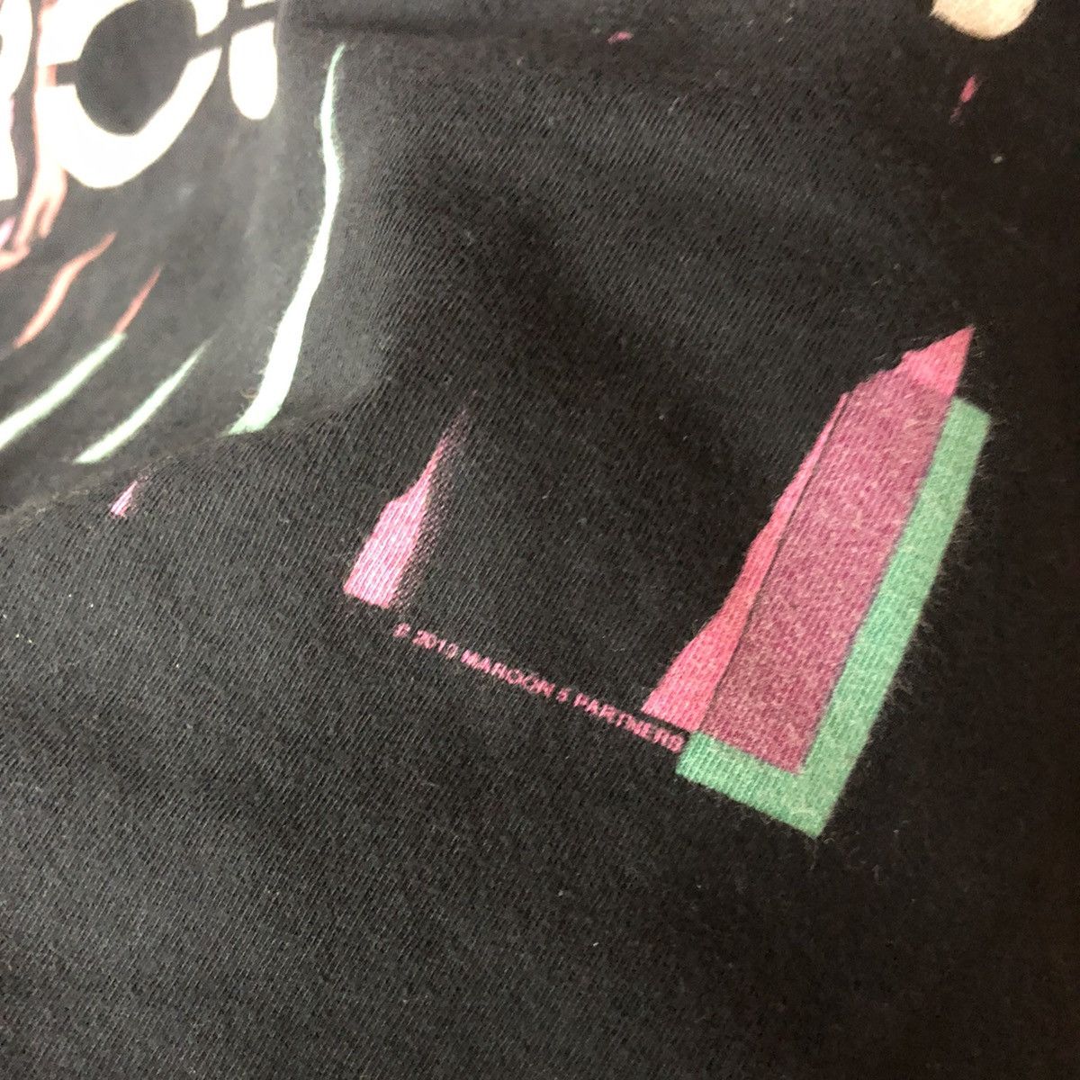 Band Tees DLL Maroon 5 band tee Black #2097 Size US S / EU 44-46 / 1 - 6 Thumbnail