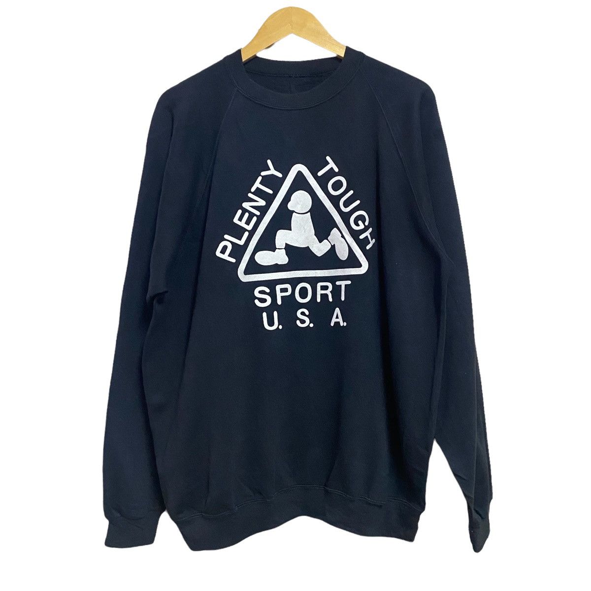 Vintage Vintage PLENTY TOUGH Sweatshirt Size US L / EU 52-54 / 3 - 1 Thumbnail