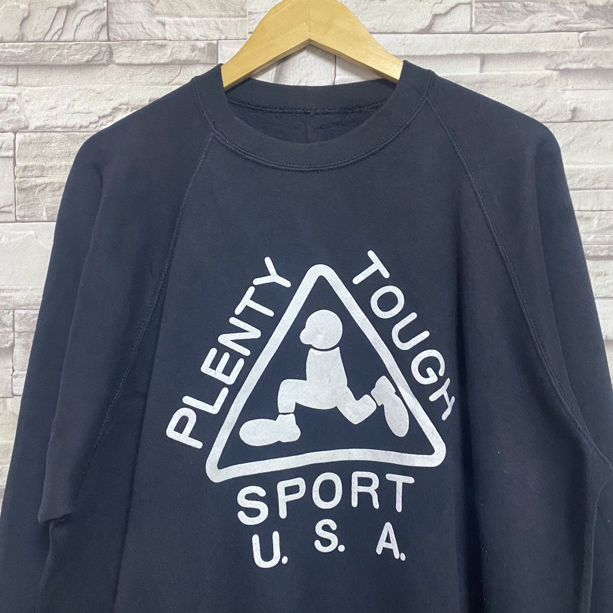 Vintage Vintage PLENTY TOUGH Sweatshirt Size US L / EU 52-54 / 3 - 4 Thumbnail
