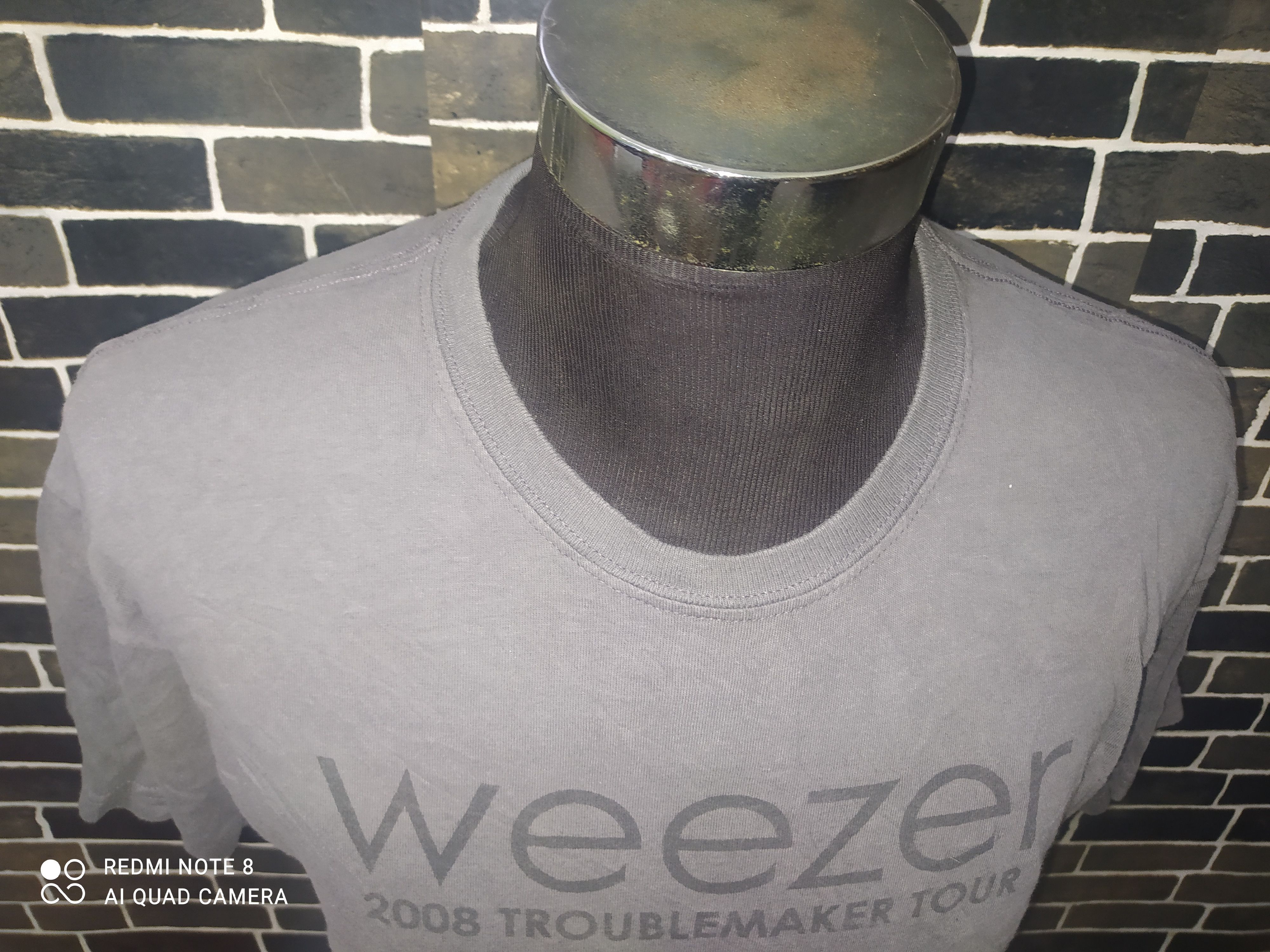 2008 Weezer Troublemaker Tour Tshirt