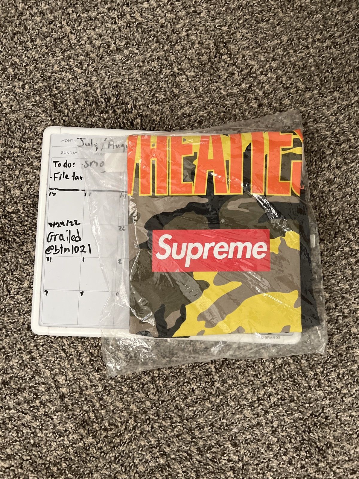 Supreme x Wheaties Shirt