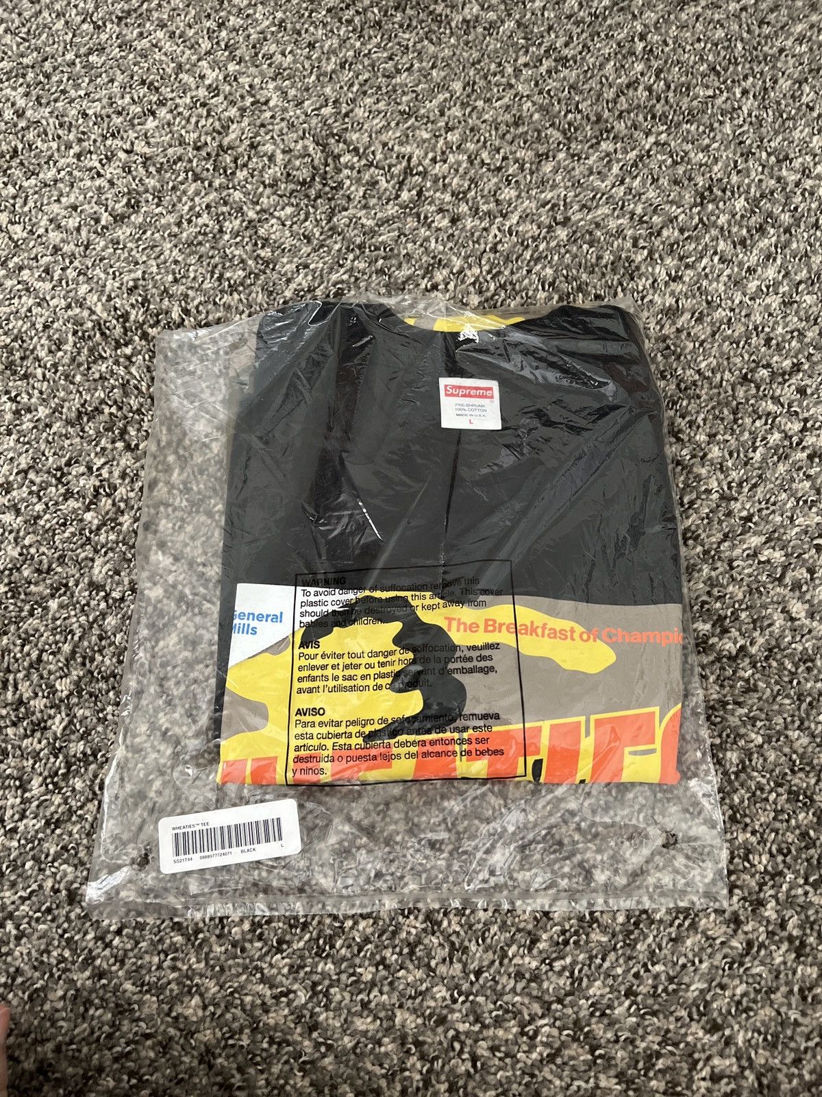 Supreme Supreme x Wheaties Shirt Size US L / EU 52-54 / 3 - 4 Thumbnail