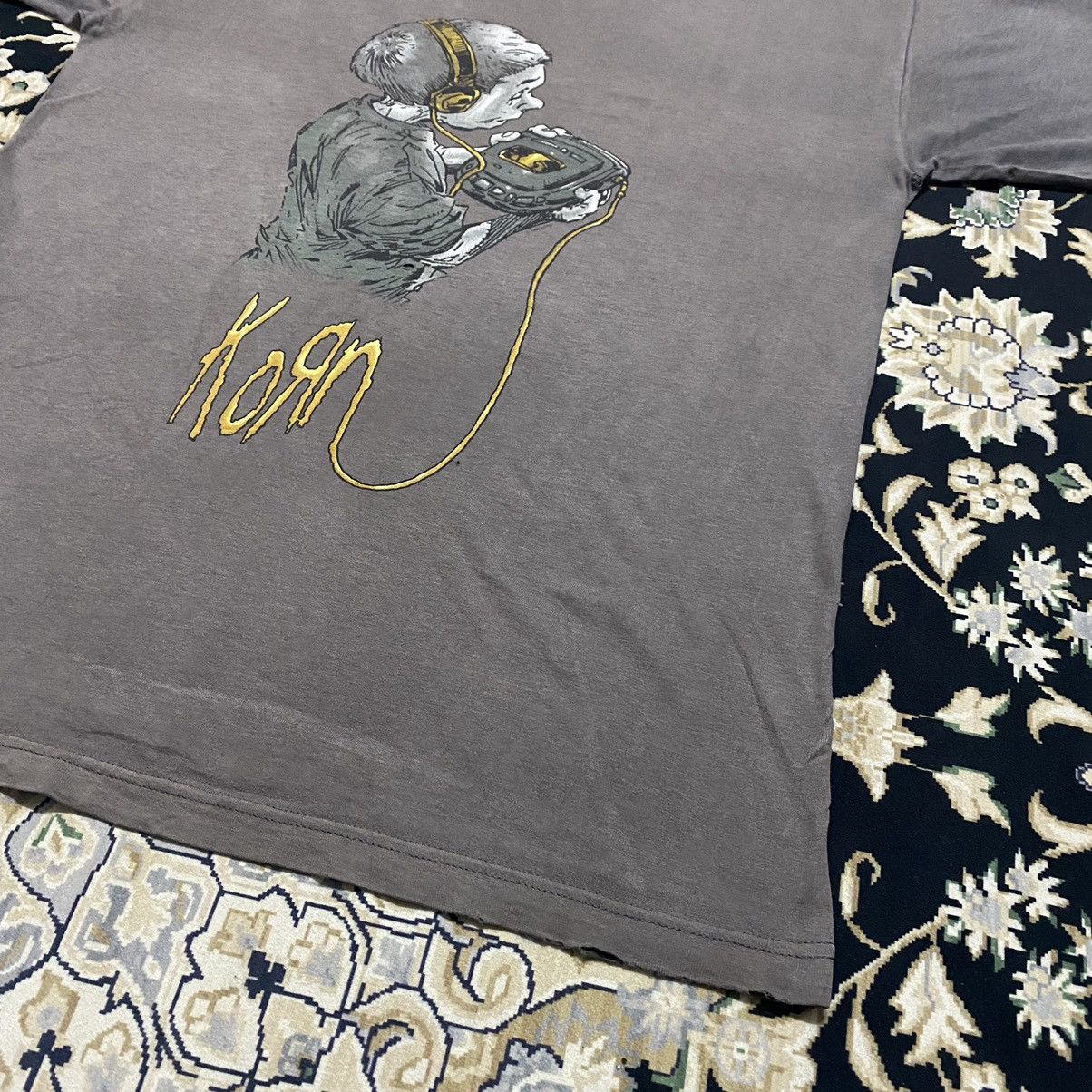 Band Tees ©️1998 KORN Shirt Distressed 'Follow The Leader Size US L / EU 52-54 / 3 - 9 Thumbnail