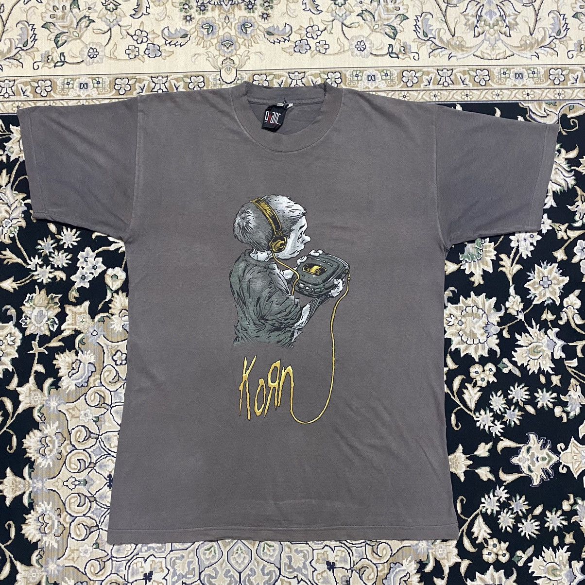 Band Tees ©️1998 KORN Shirt Distressed 'Follow The Leader Size US L / EU 52-54 / 3 - 3 Thumbnail