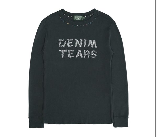 DENIM TEARS Denim Tears Rhinestone Thermal | Grailed