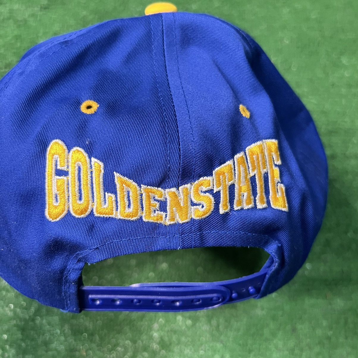 Sports Specialties Vintage G-Cap Golden State Warriors WAVE Snapback Hat Size ONE SIZE - 3 Thumbnail