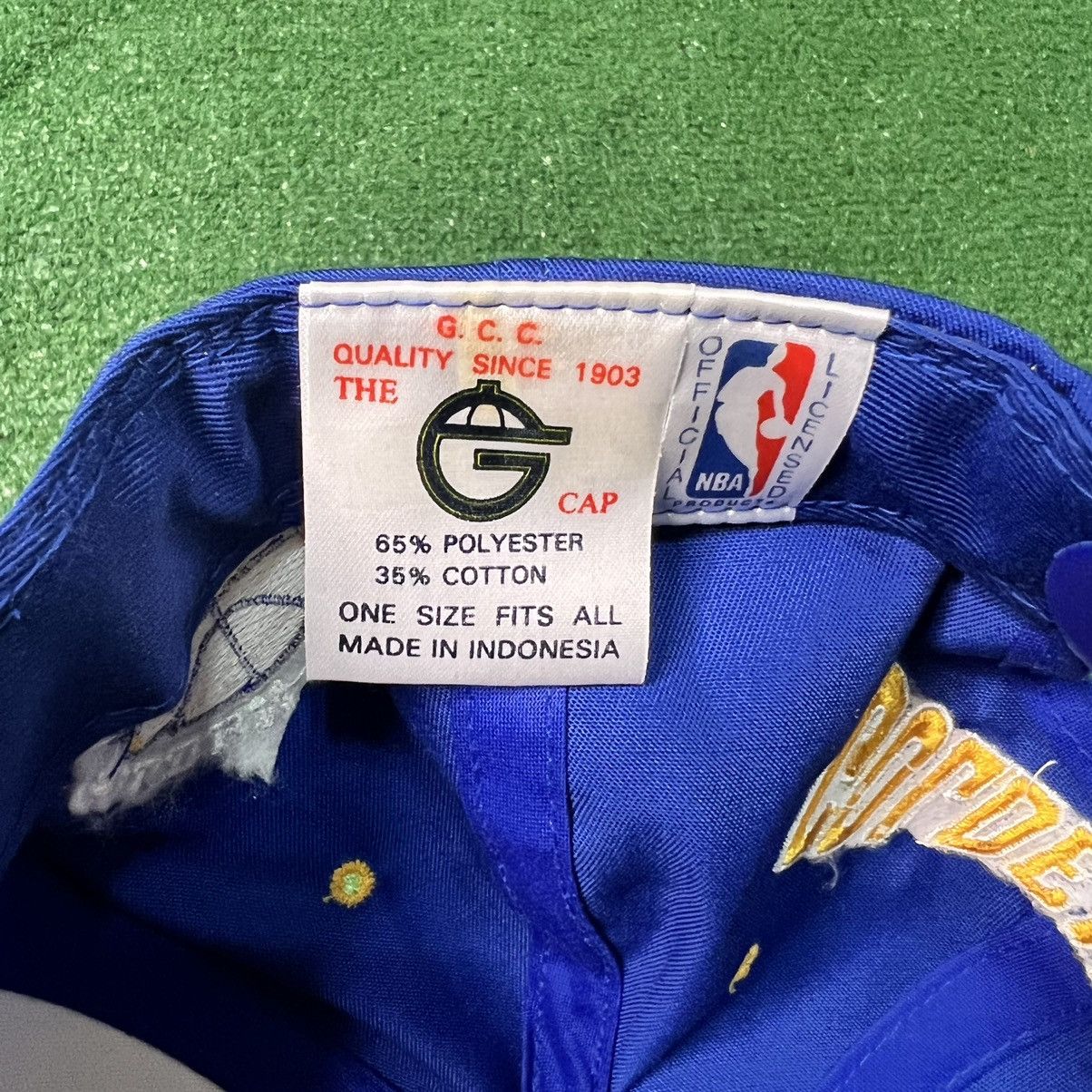 Sports Specialties Vintage G-Cap Golden State Warriors WAVE Snapback Hat Size ONE SIZE - 5 Thumbnail