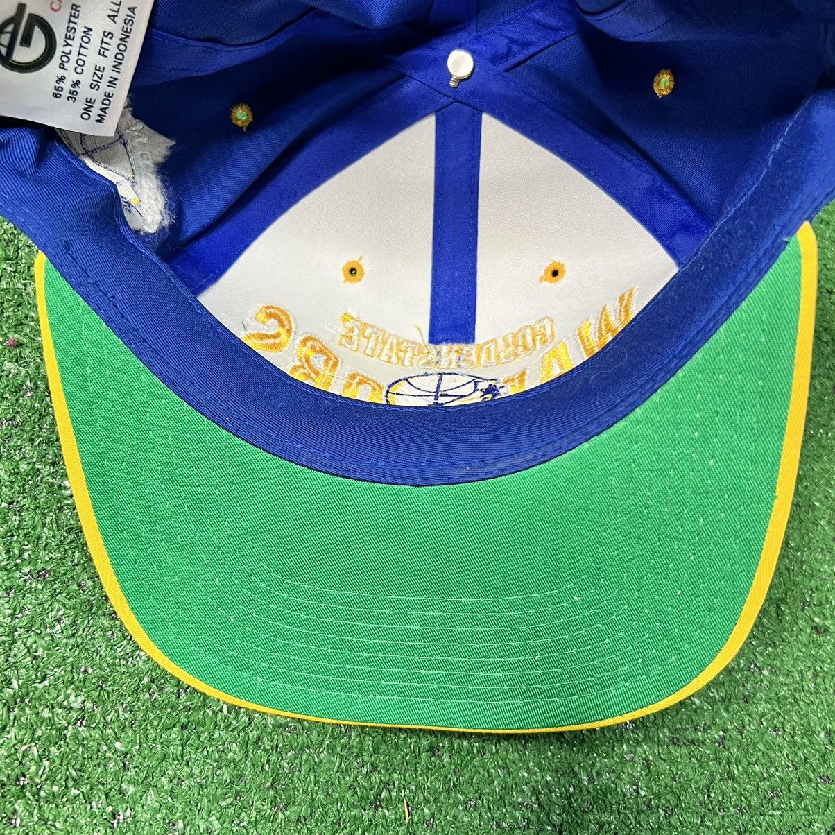 Sports Specialties Vintage G-Cap Golden State Warriors WAVE Snapback Hat Size ONE SIZE - 4 Thumbnail